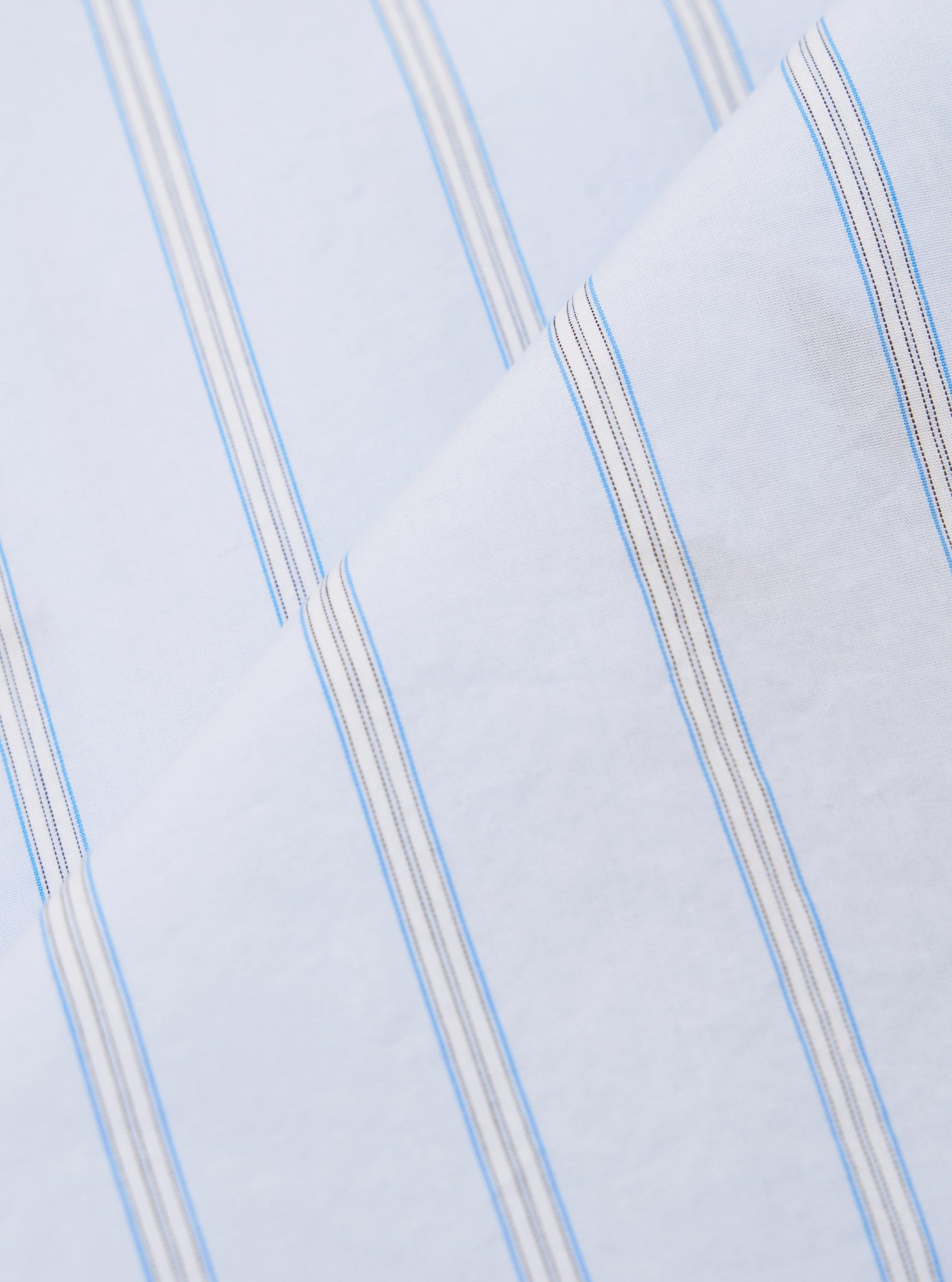 Soft Blue Mc Stripe Road Trip Shirt