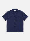 Navy Arten Seersucker Road Shirt