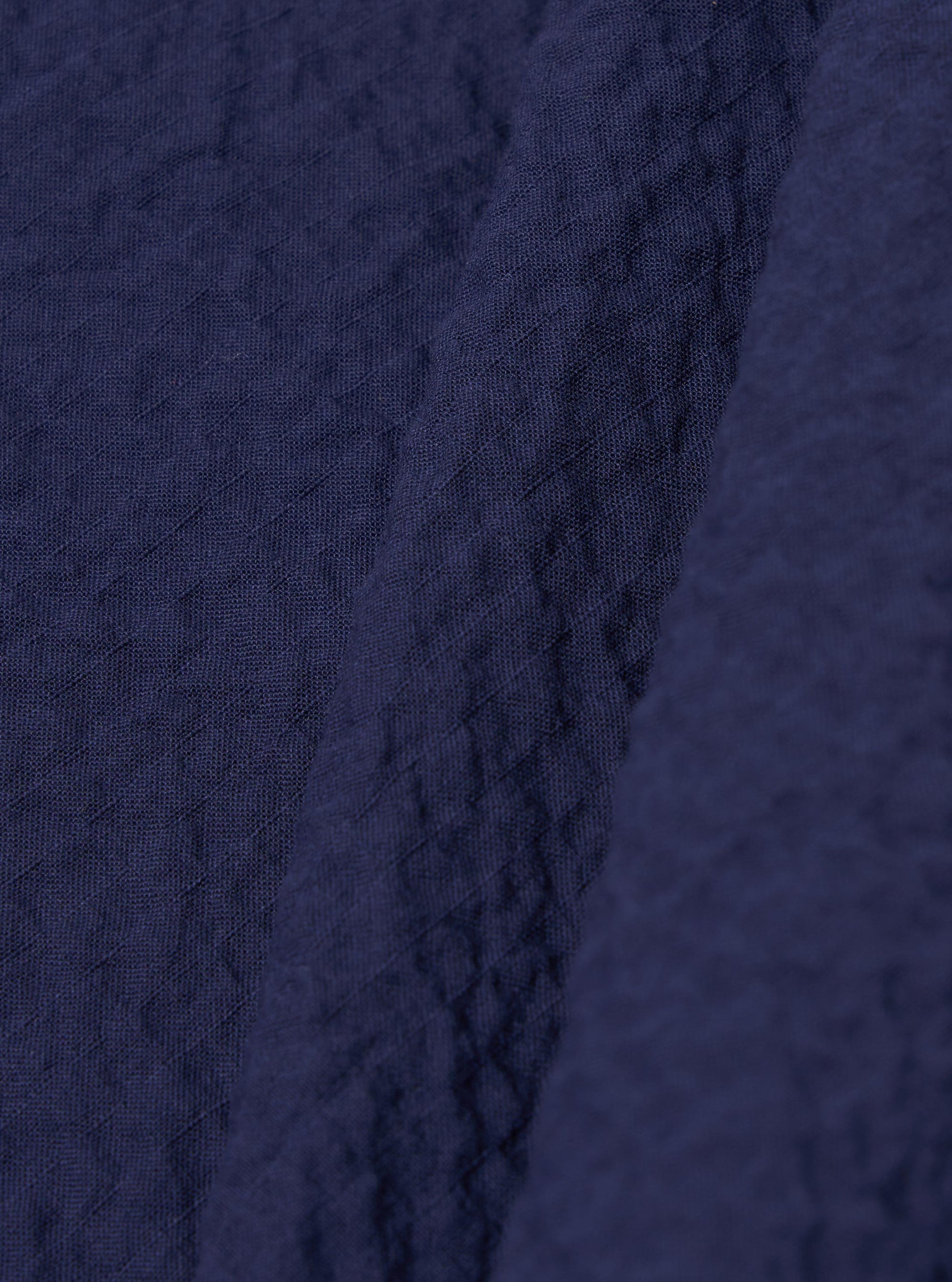 Navy Arten Seersucker Road Shirt