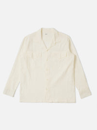 Ecru Arten Seersucker Attendant Shirt