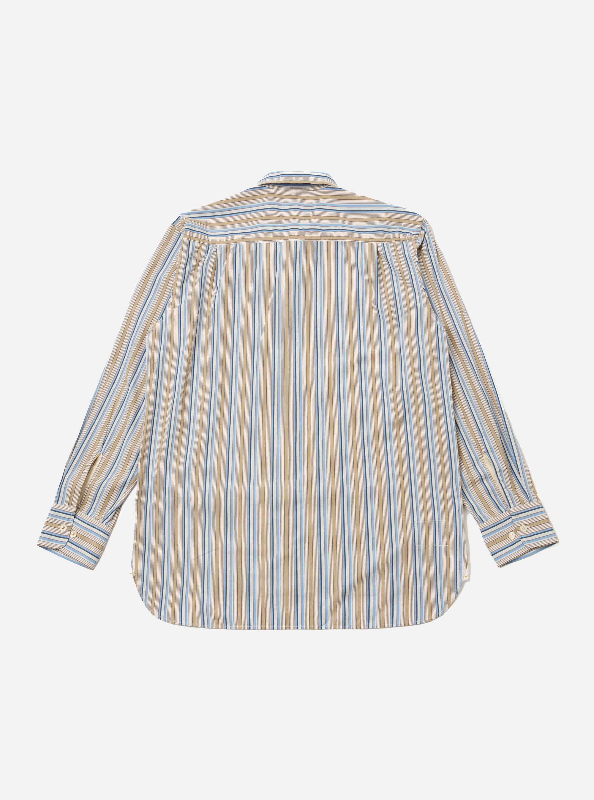 Multi Pop Multi Stripe Square Pocket Shirt