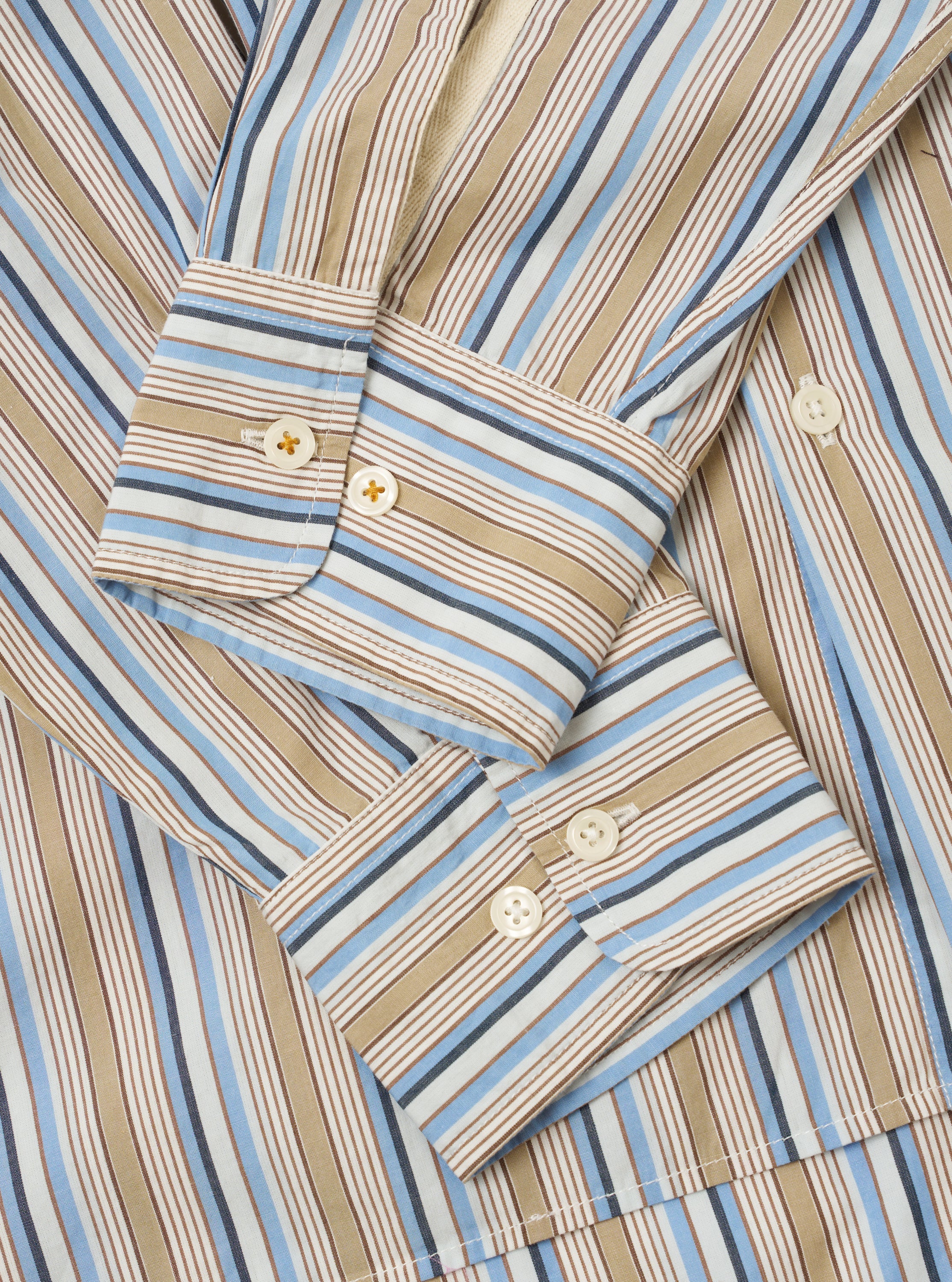 Men's Multi Pop Multi Stripe Square Pocket Shirt – Universal Works