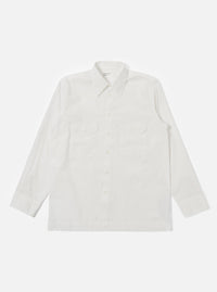 Ecru Organic Fine Poplin CPO Shirt