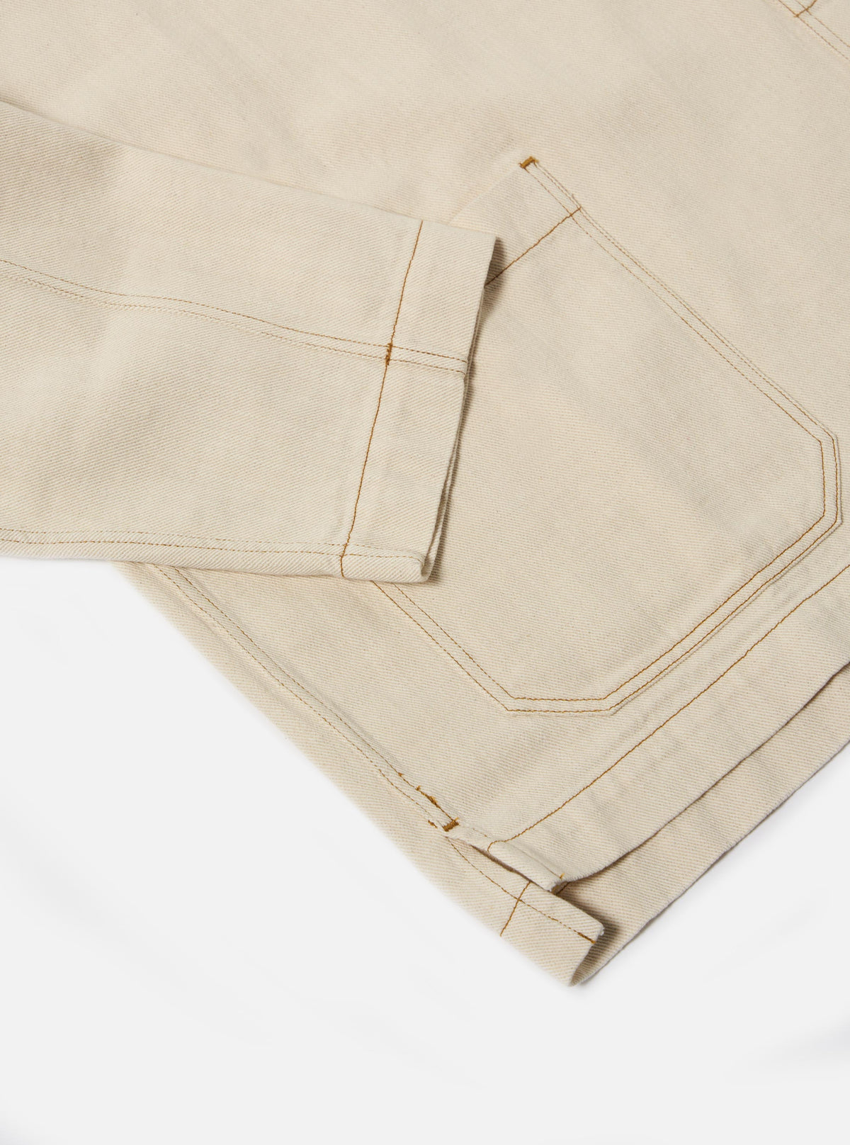 Ecru Koko Cotlin Smock Overshirt