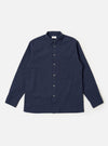 Navy Seersucker Shirting Lucky Shirt