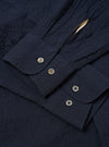 Navy Seersucker Shirting Lucky Shirt