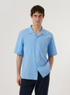 Sky Blue Seersucker Shirting Road Shirt