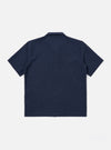 Navy Seersucker Shirting Road Shirt