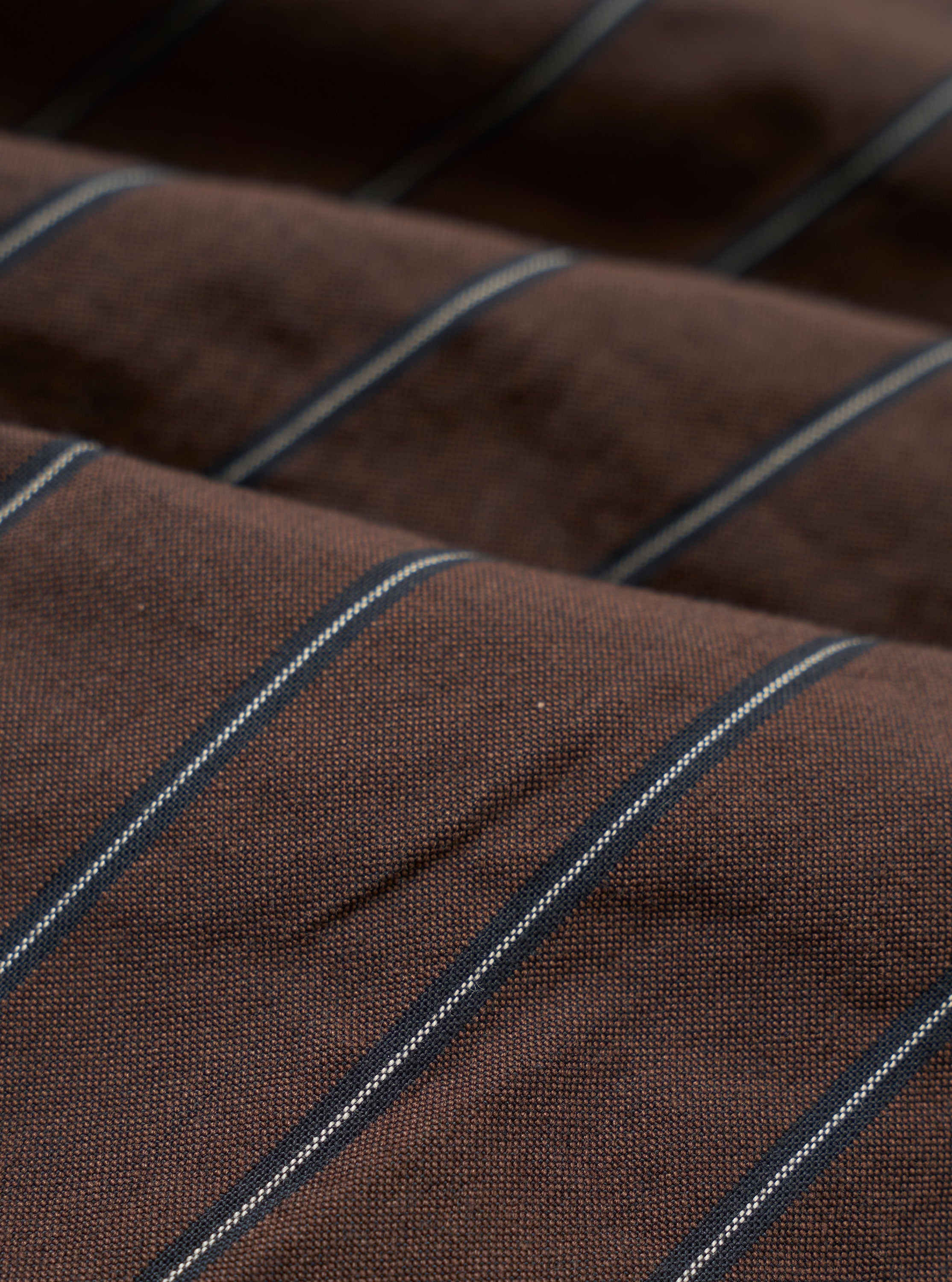 Men's Brown Chester Stripe Oxford Pant – Universal Works