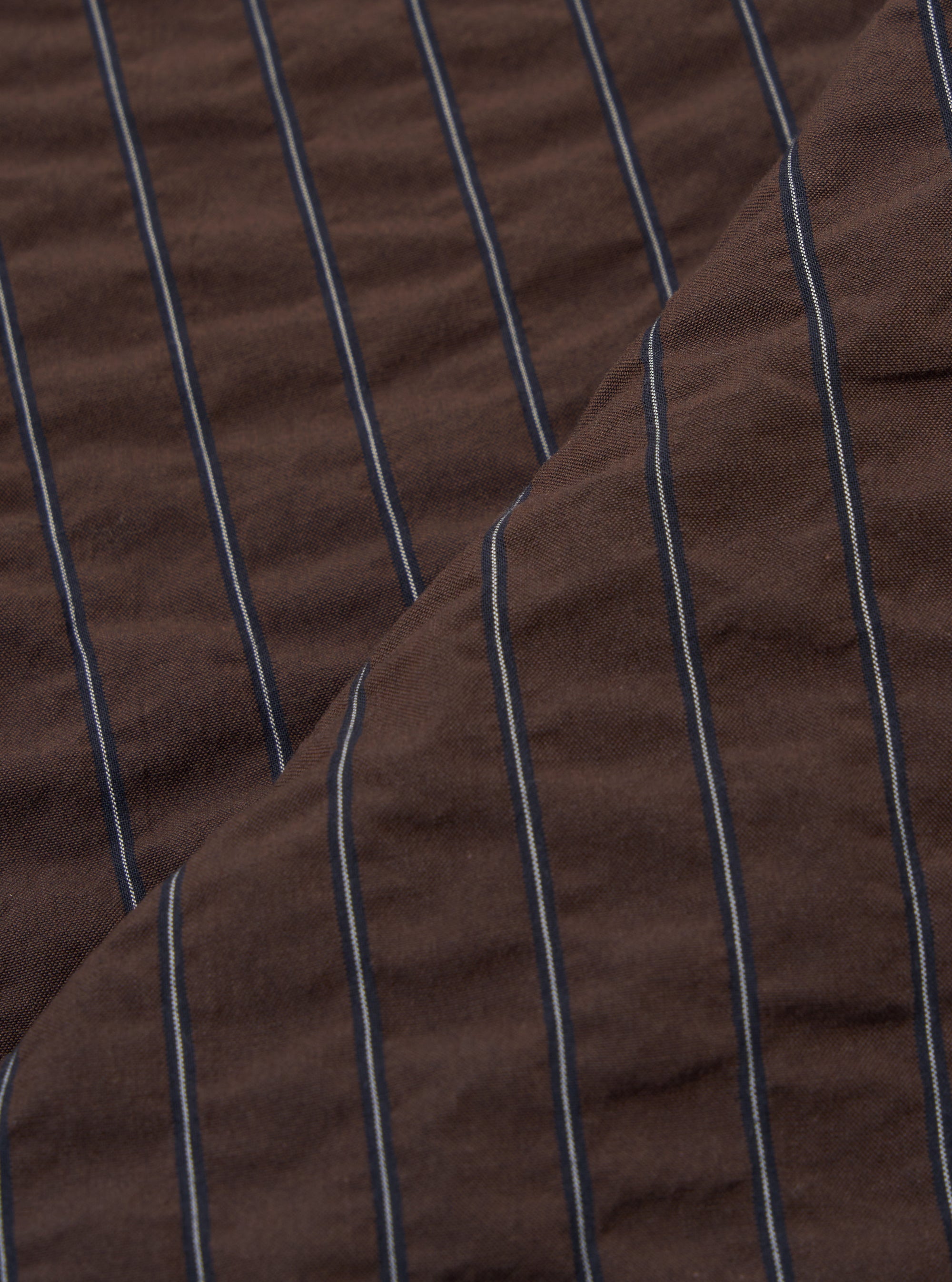 Brown Chester Stripe Two Button Jacket