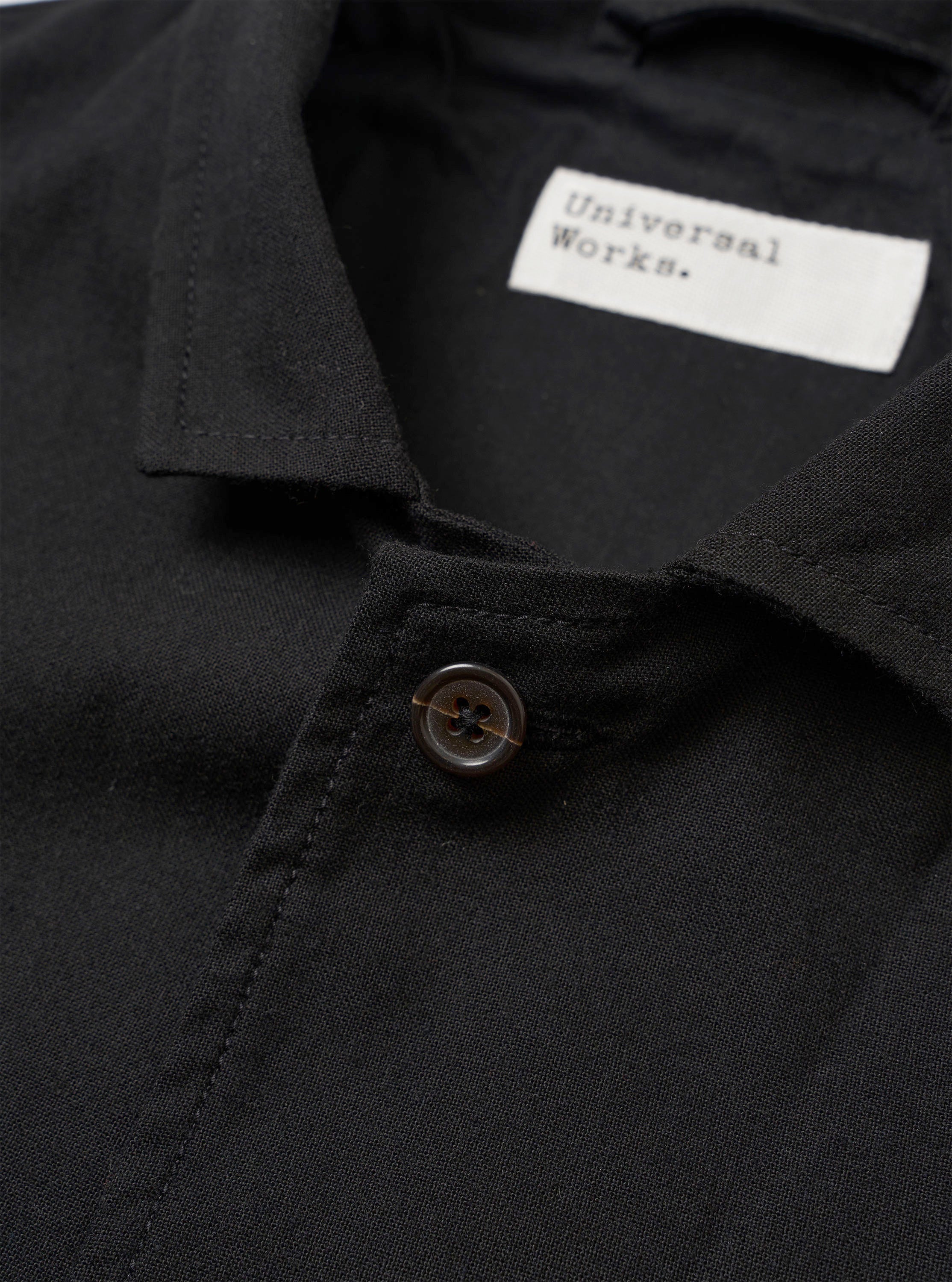 Men's Black Cotton Two Button Suit Jacket – Universal Works