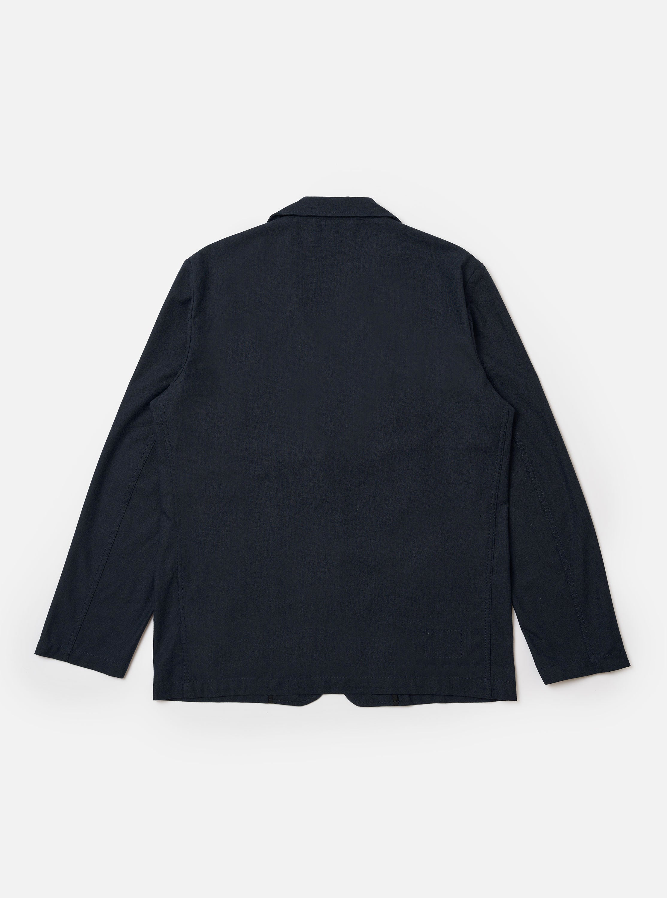 Men's Navy Cotton Two Button Suit Jacket – Universal Works