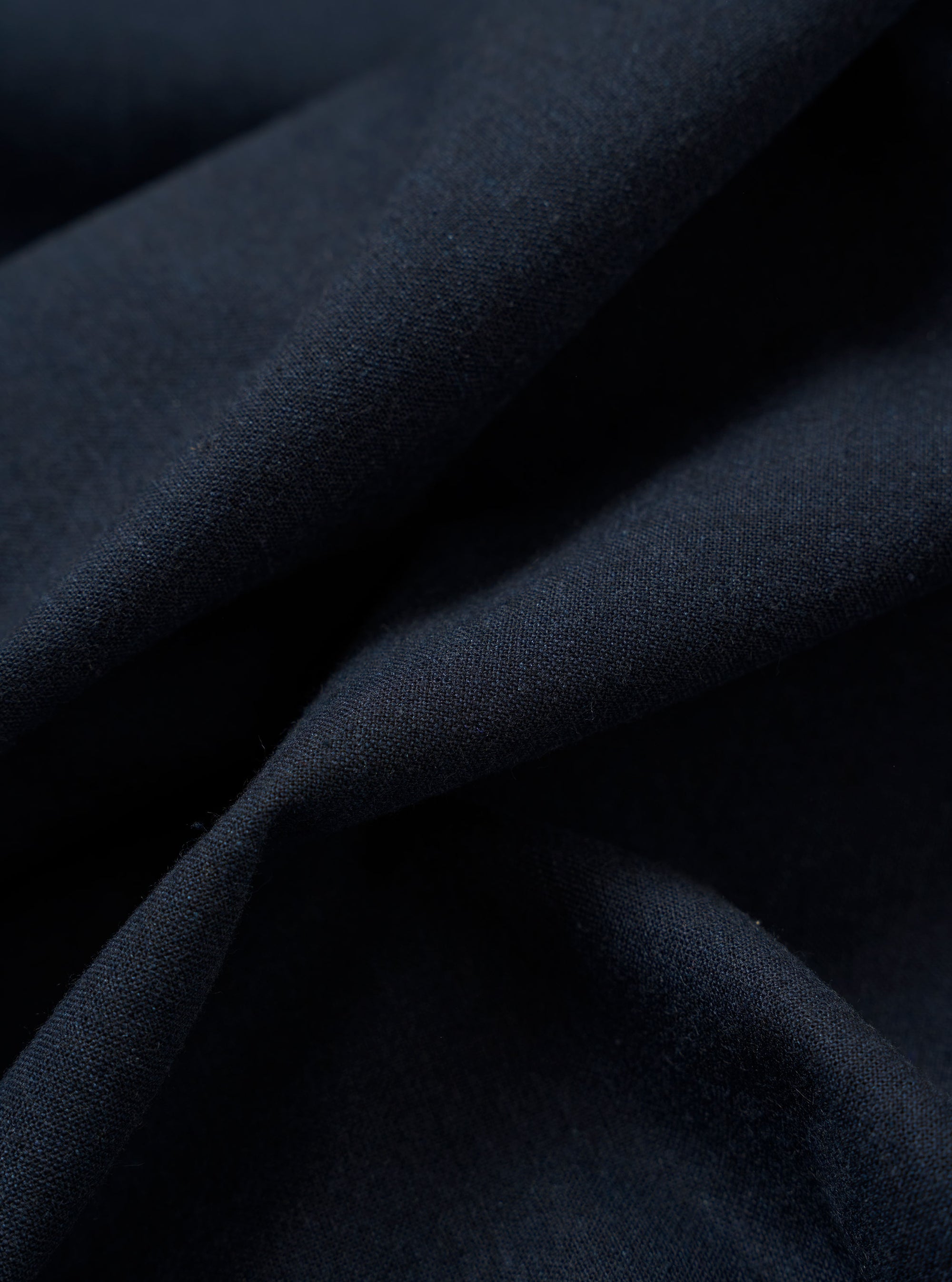 Navy Valencia Cotton Two Button Jacket