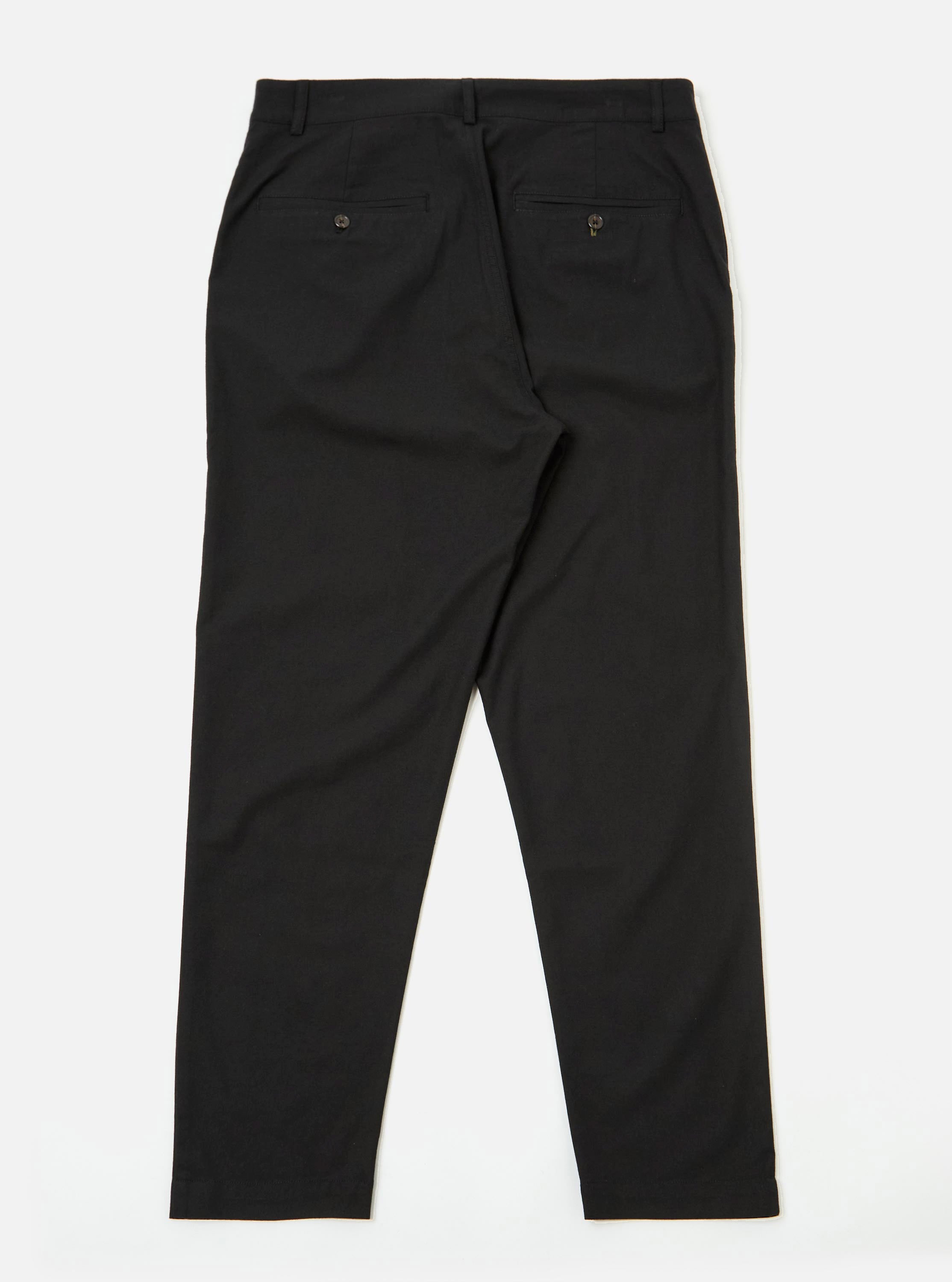 Men's Black Valencia Cotton Military Chino – Universal Works