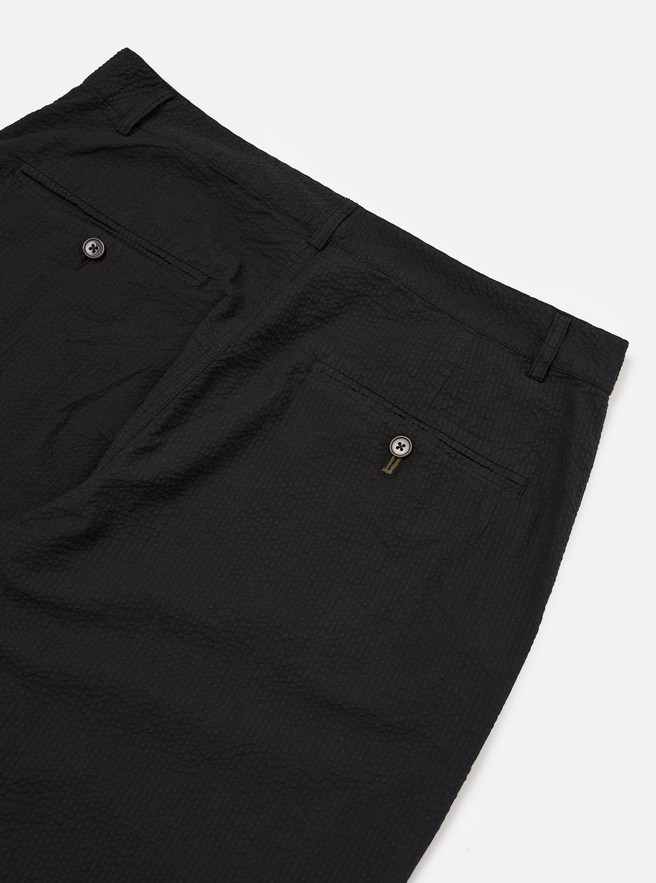 Men's Black Merida Seersucker Military Chino – Universal Works