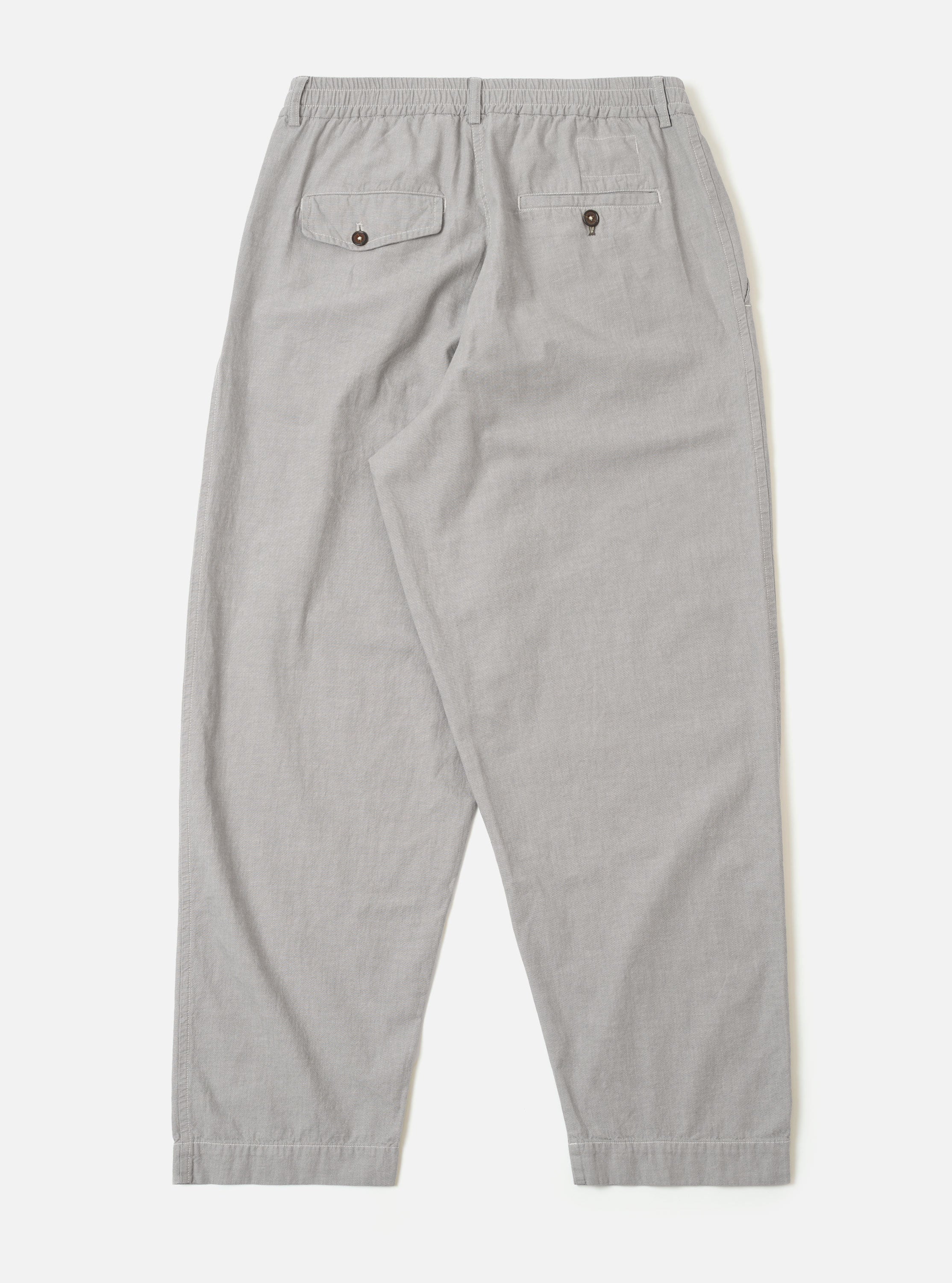 Men's Grey Izumi Cotton Wide Leg Oxford Pant – Universal Works