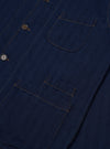 Indigo Recycled Herringbone Bakers Overshirt