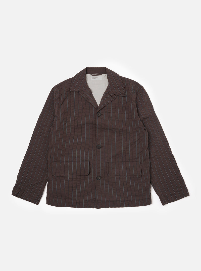 Brown Chester Stripe Franck Jacket