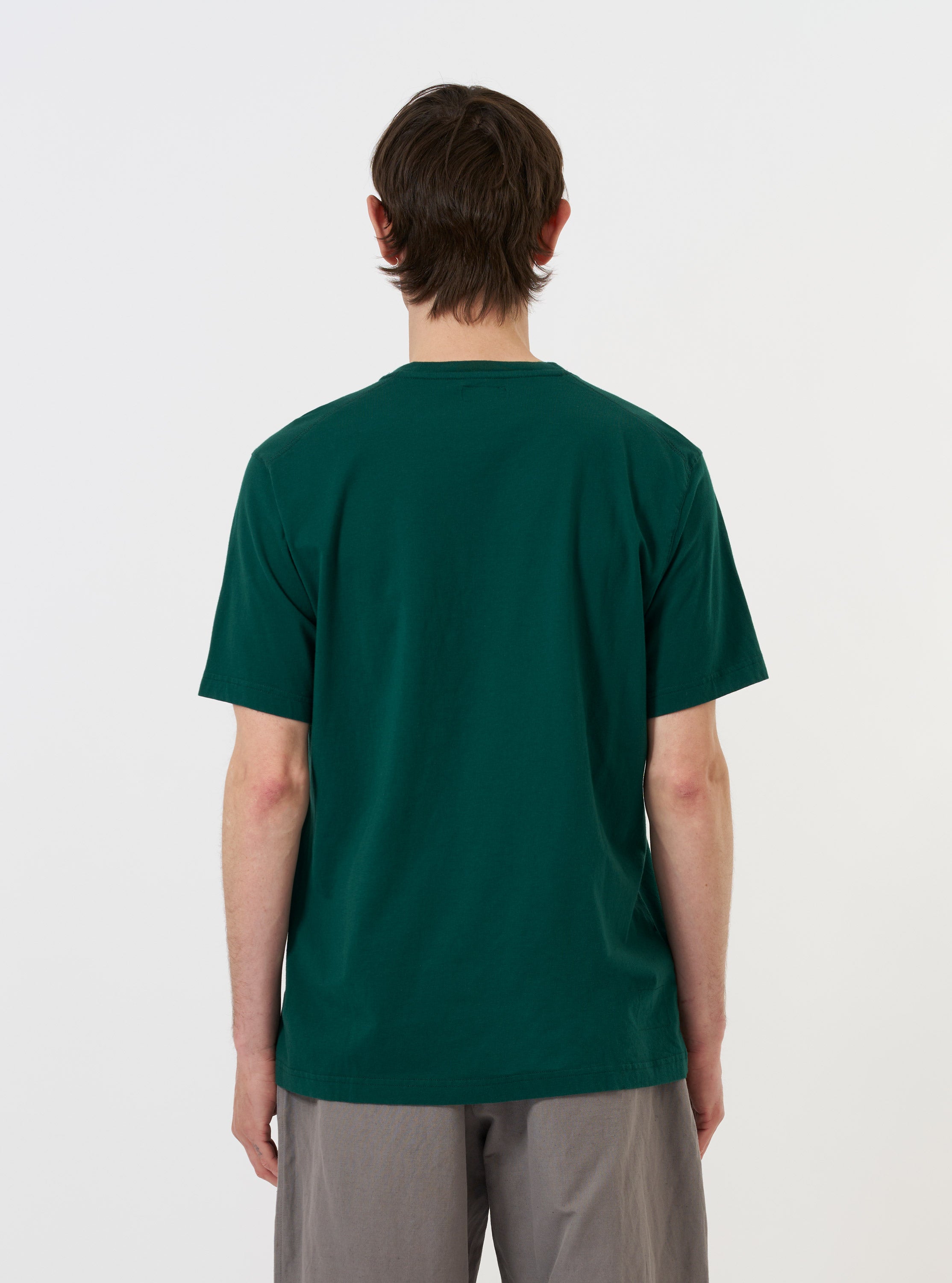 Men's Green Jersey Print Pocket Tee – Universal Works