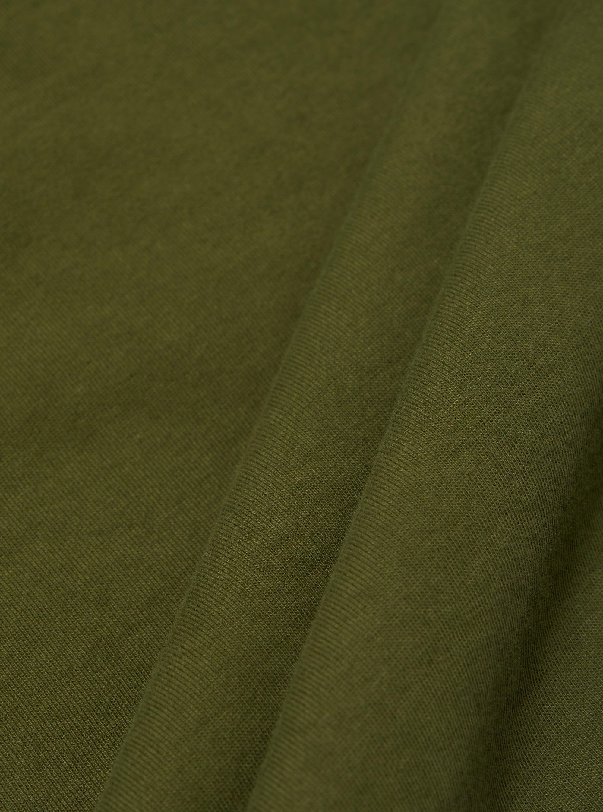 Olive Rugby Jersey Oversized Vacation Polo