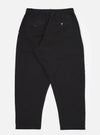 Black Merida Seersucker Pleated Track Pant