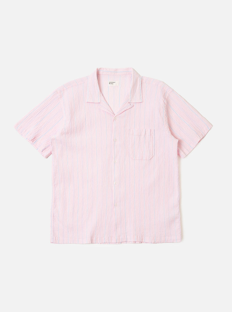 Pink Lily Stripe Road Shirt