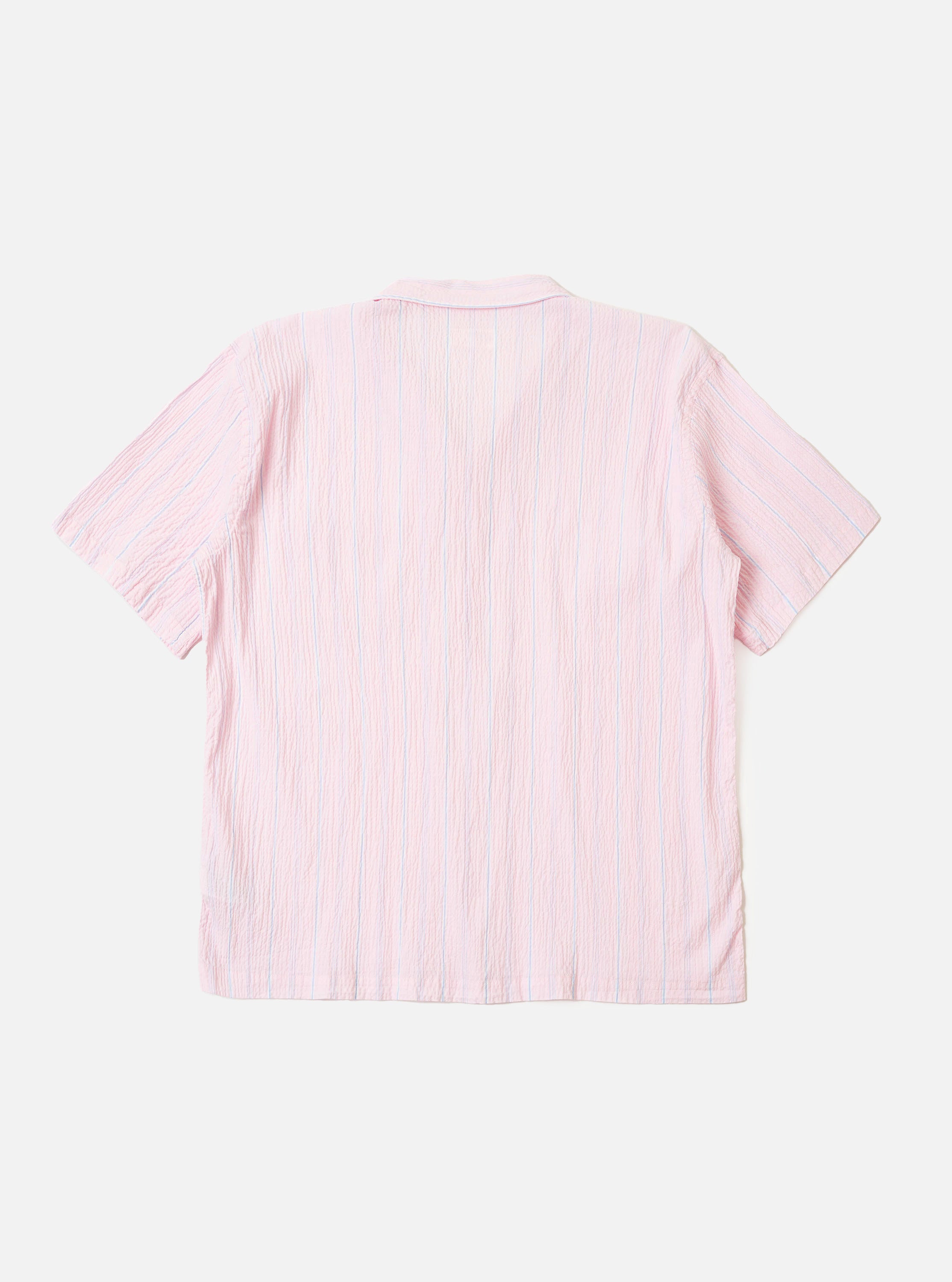 Men's Pink Lily Stripe Road Shirt – Universal Works