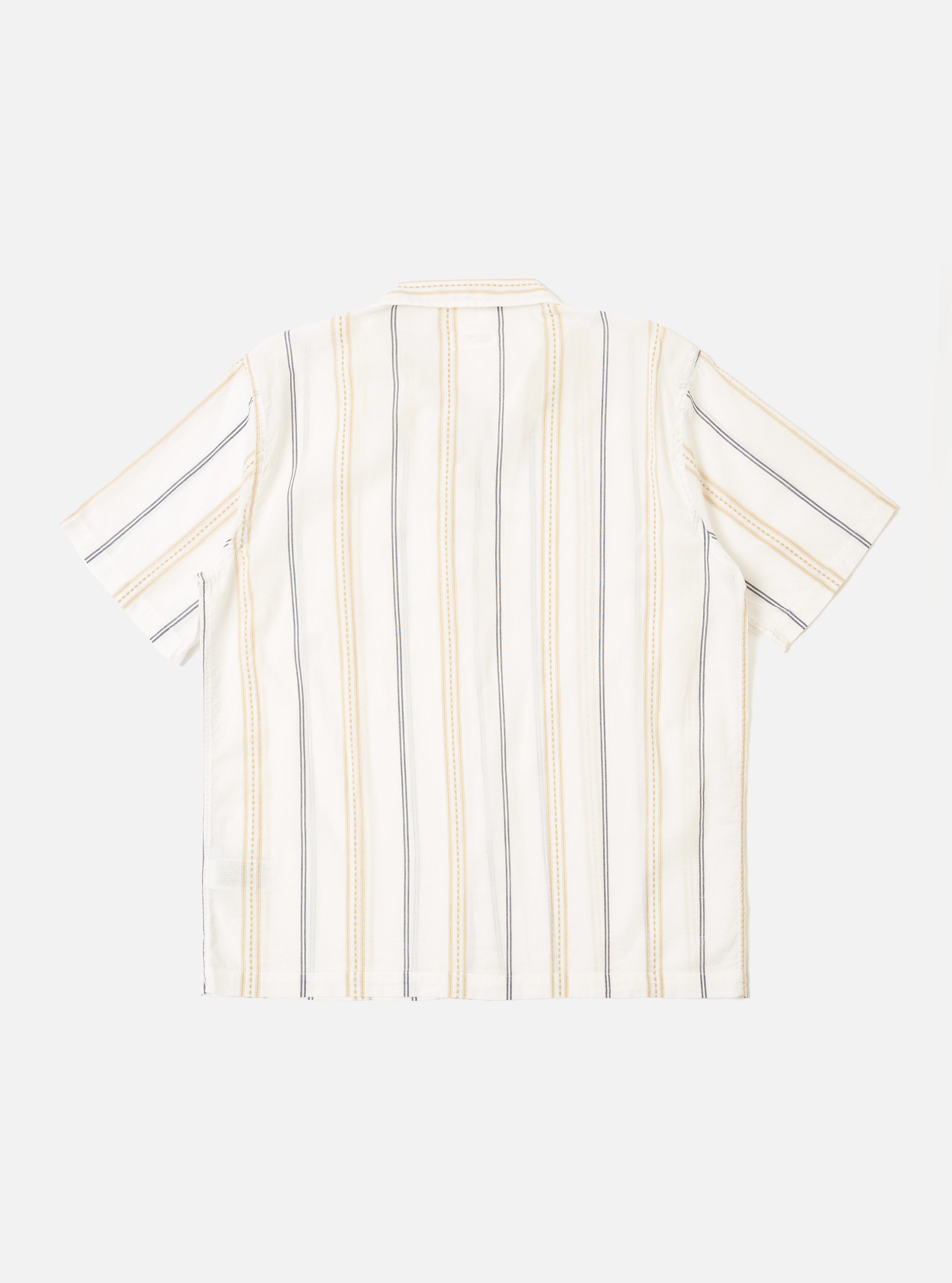 Men's Ecru/Navy/Sand Stripe Hendrix Stripe Road Shirt – Universal