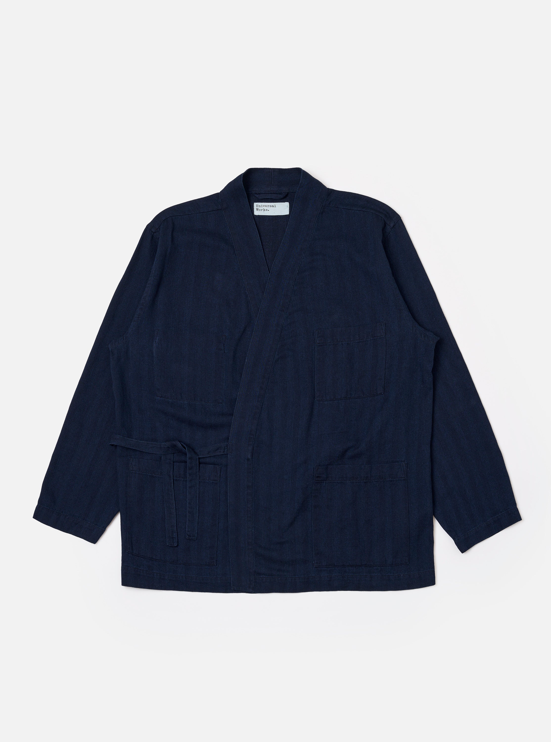 Men's Indigo Recycled Herringbone Kyoto Work Jacket – Universal Works
