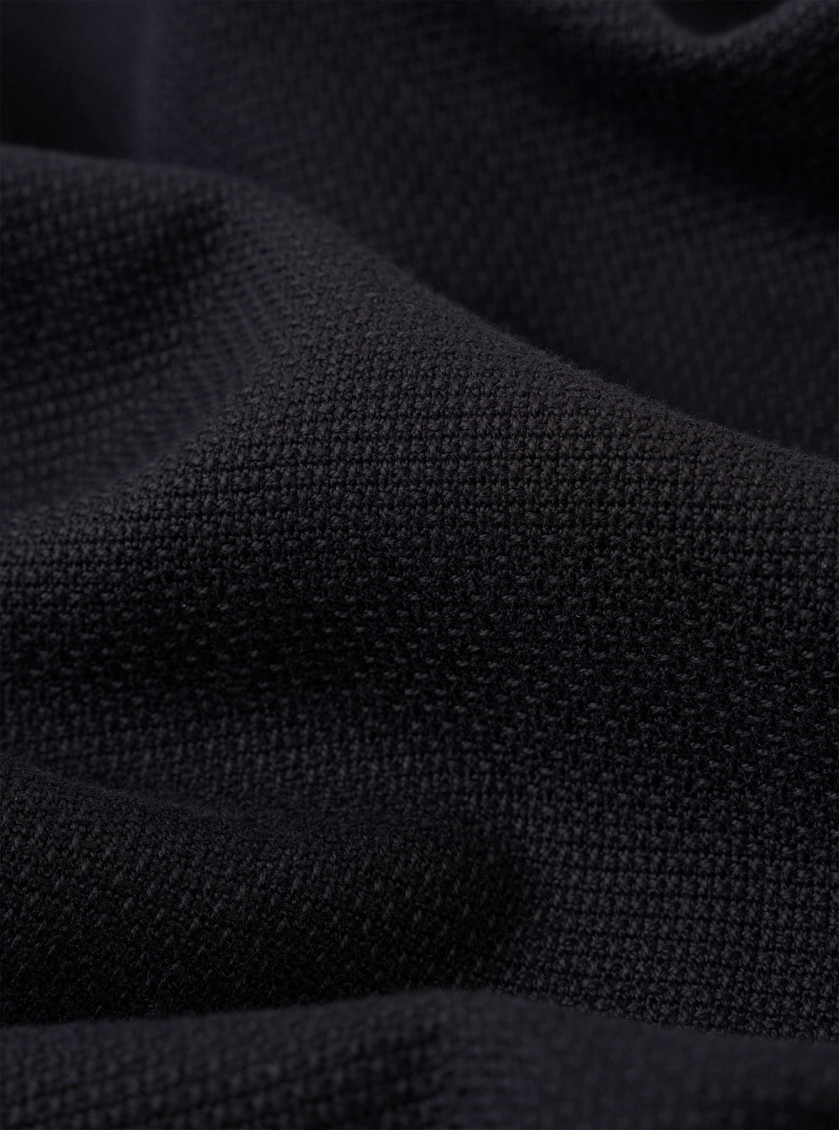 Black Kendal Cotton Travail Overshirt