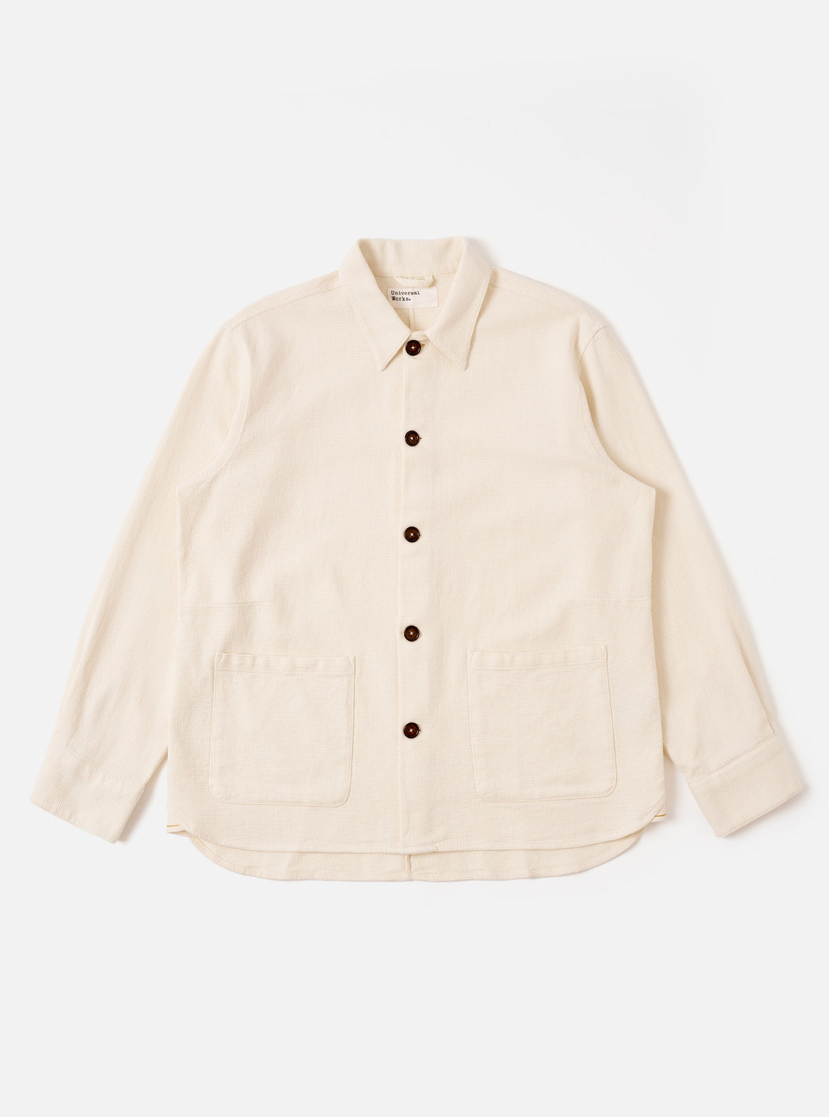 Ecru Kendal Cotton Travail Overshirt