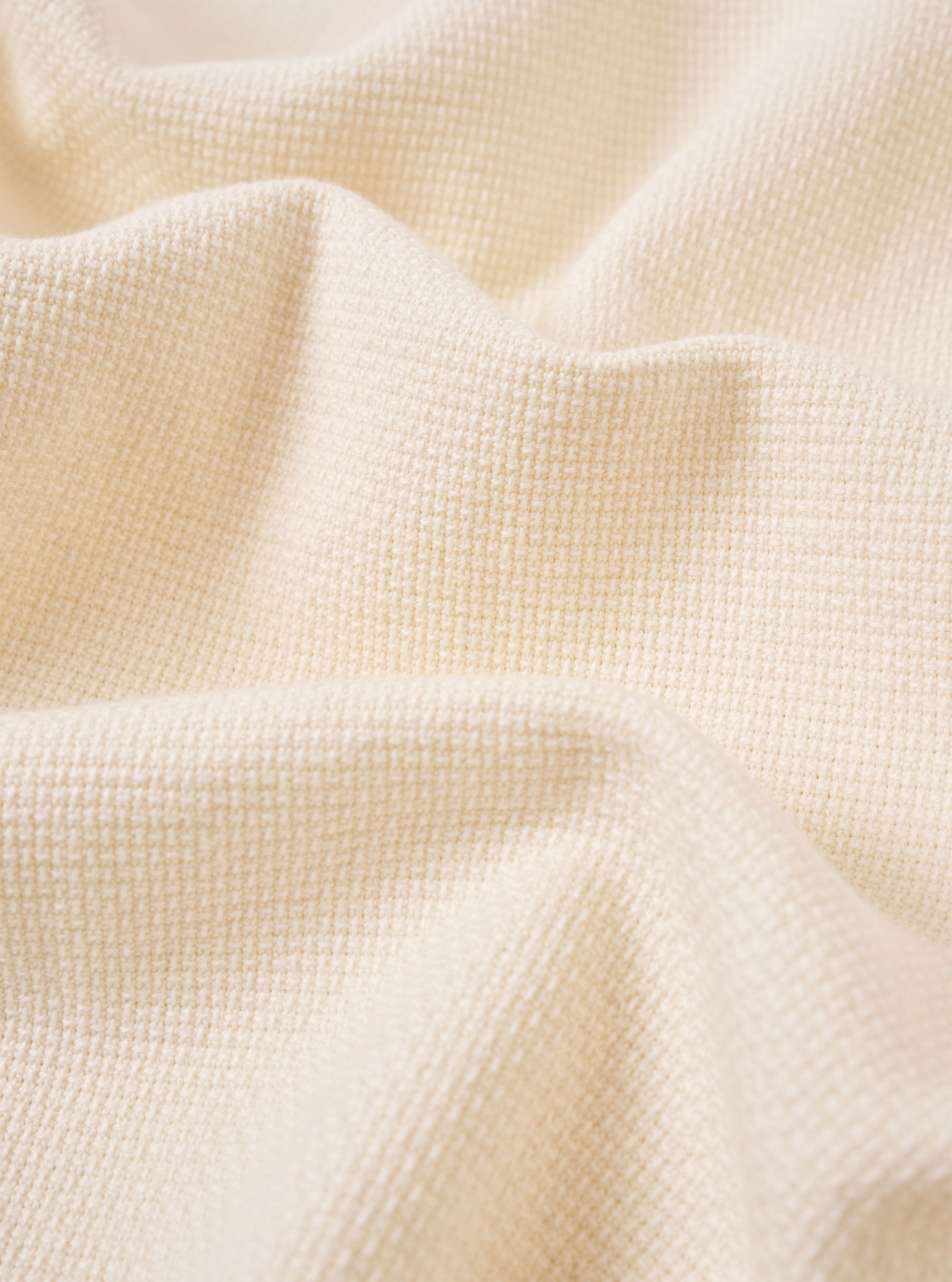 Ecru Kendal Cotton Travail Overshirt