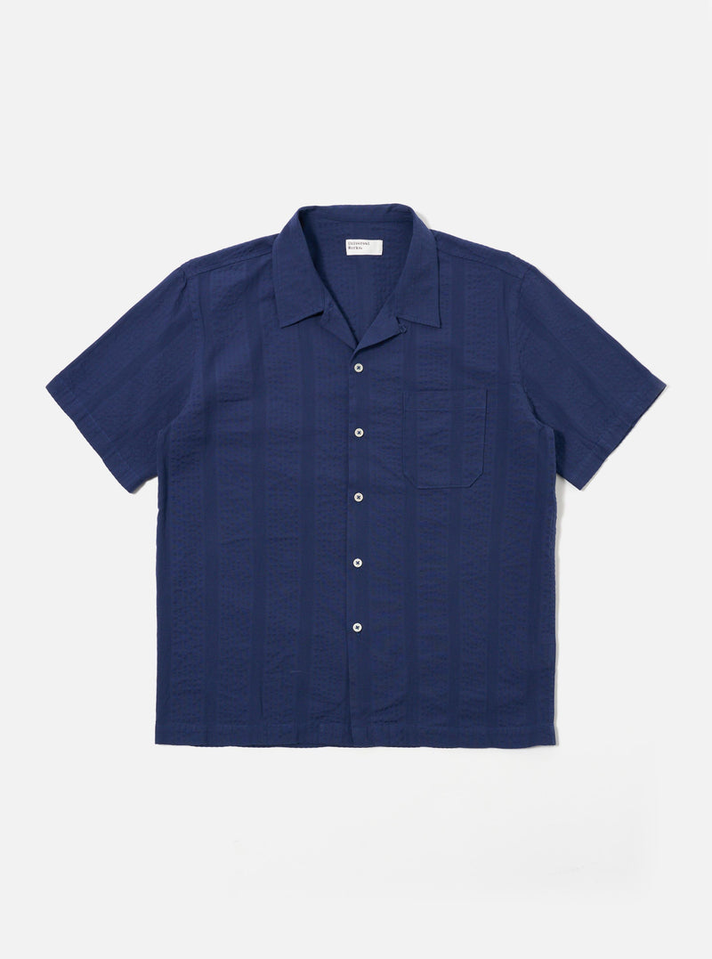 Blue Maui Cotton Road Shirt