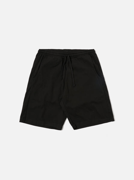 Men's Black Kelly Cotton Simple Short – Universal Works
