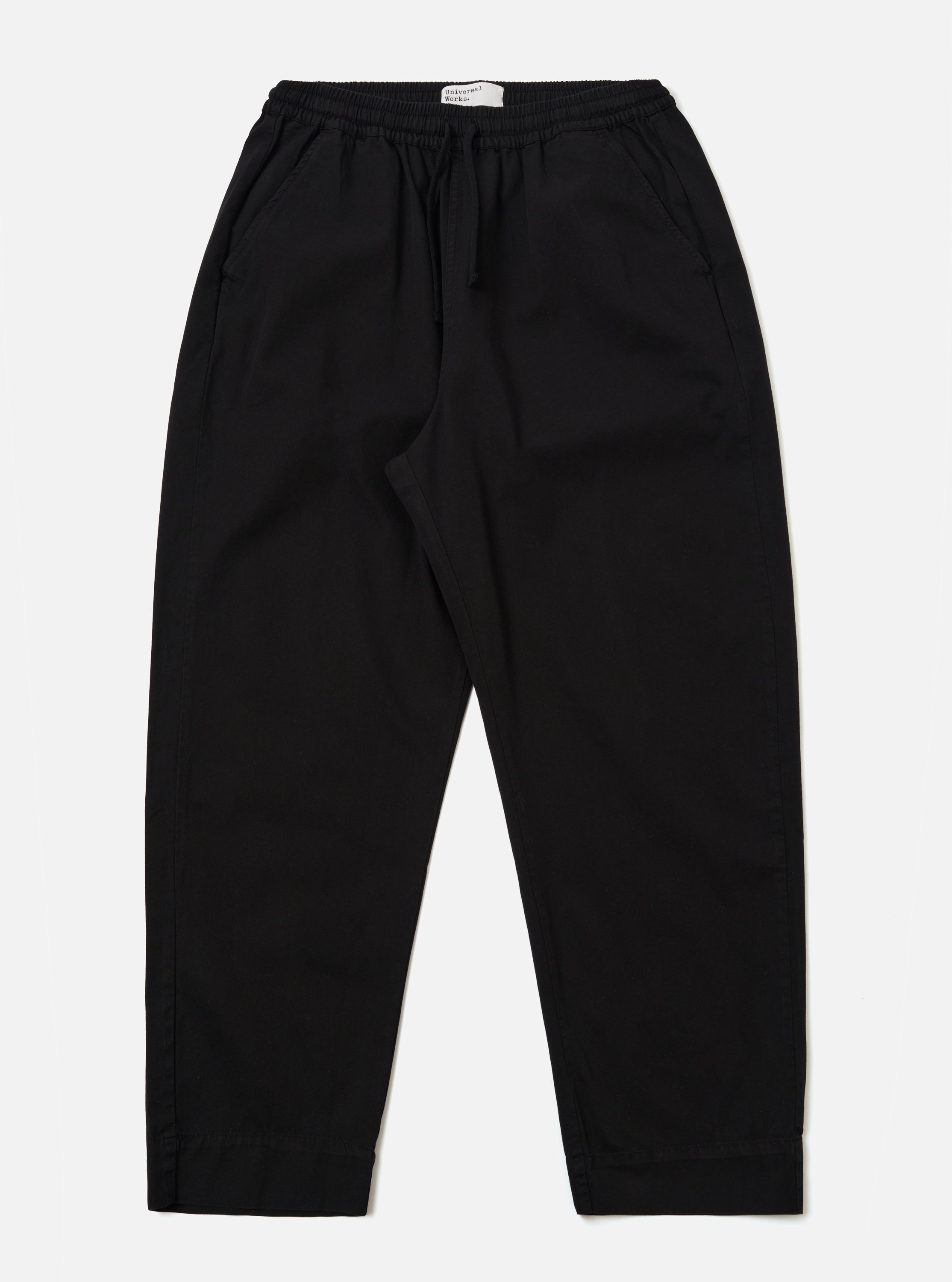 Men's Black Kelly Cotton Judo Pant – Universal Works