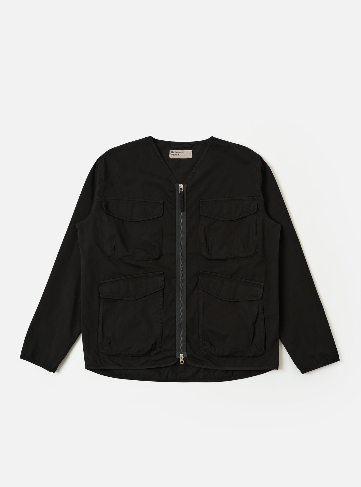 Black Kelly Cotton Glider Jacket