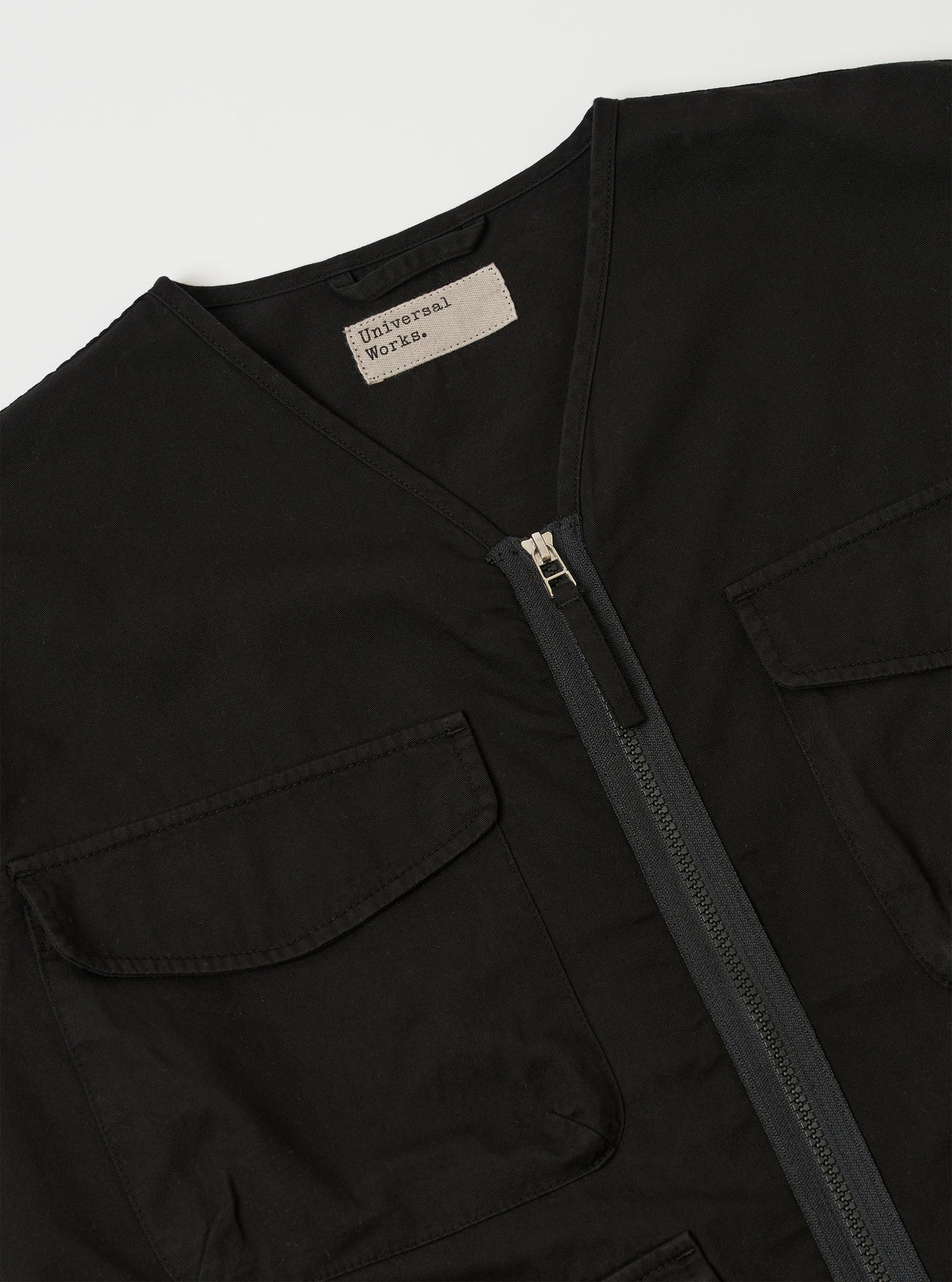 Black Kelly Cotton Glider Jacket