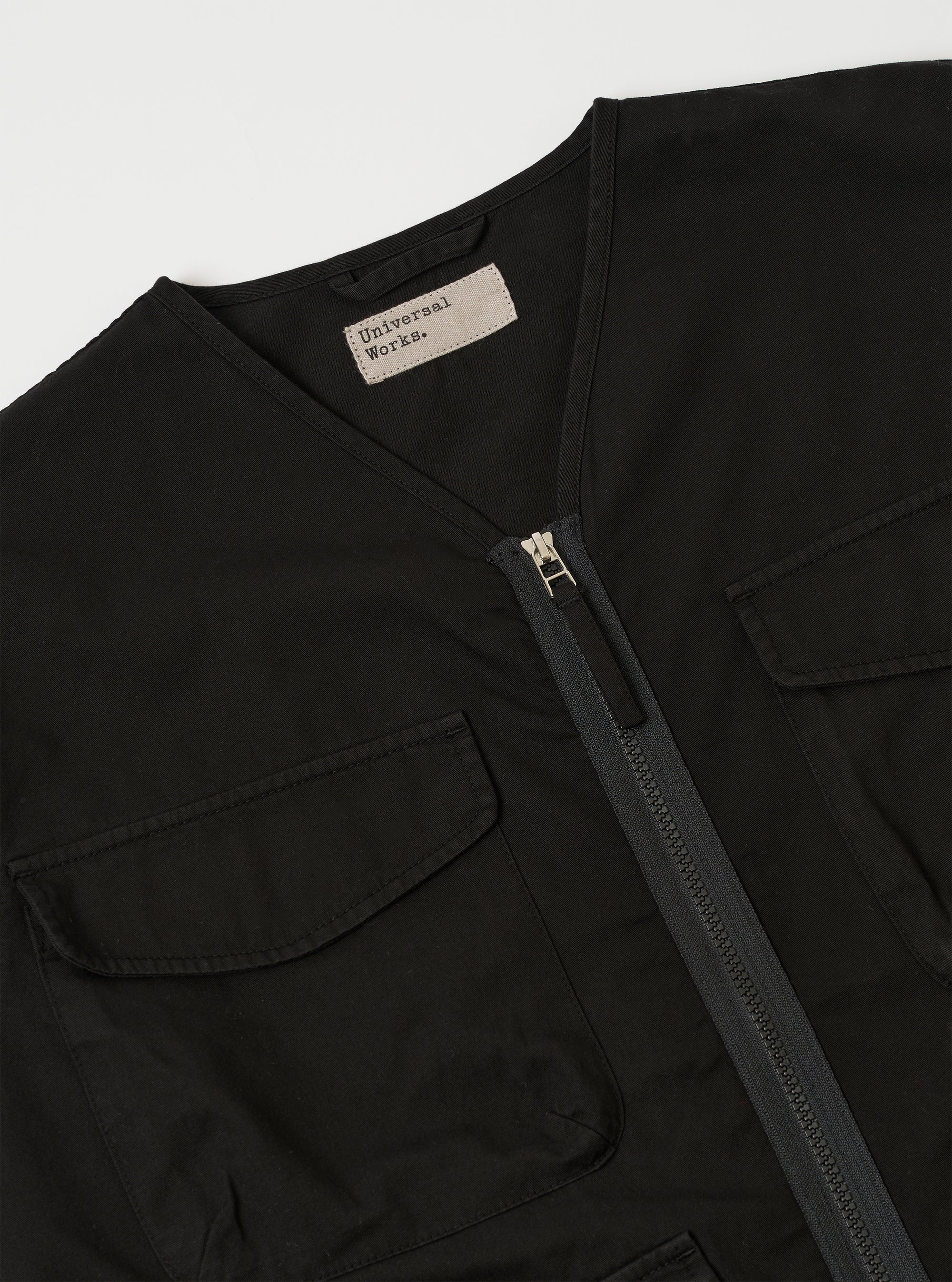 Black Kelly Cotton Glider Jacket