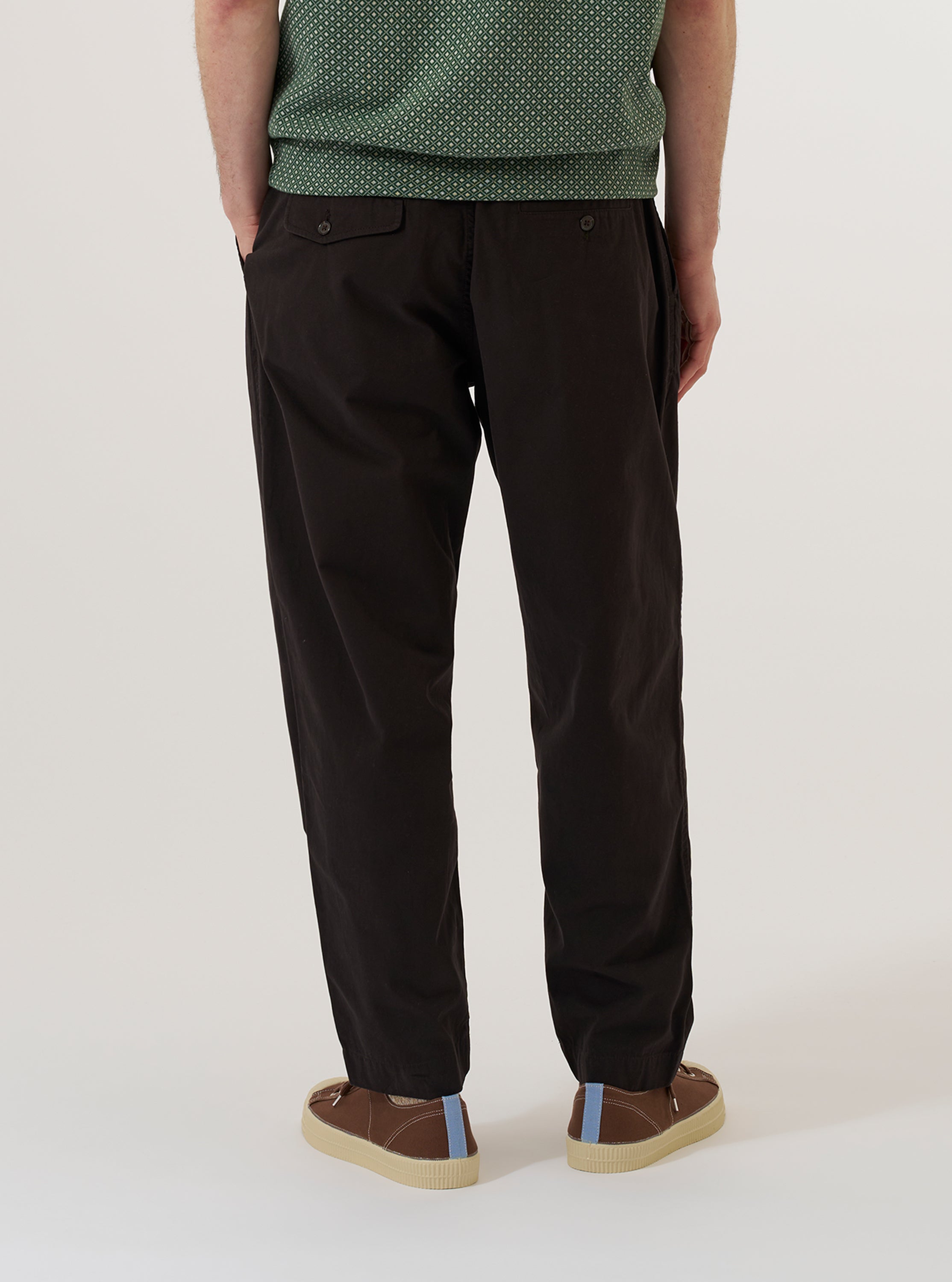 Men's Licorice Lyo Linen Mix Oxford Pant – Universal Works