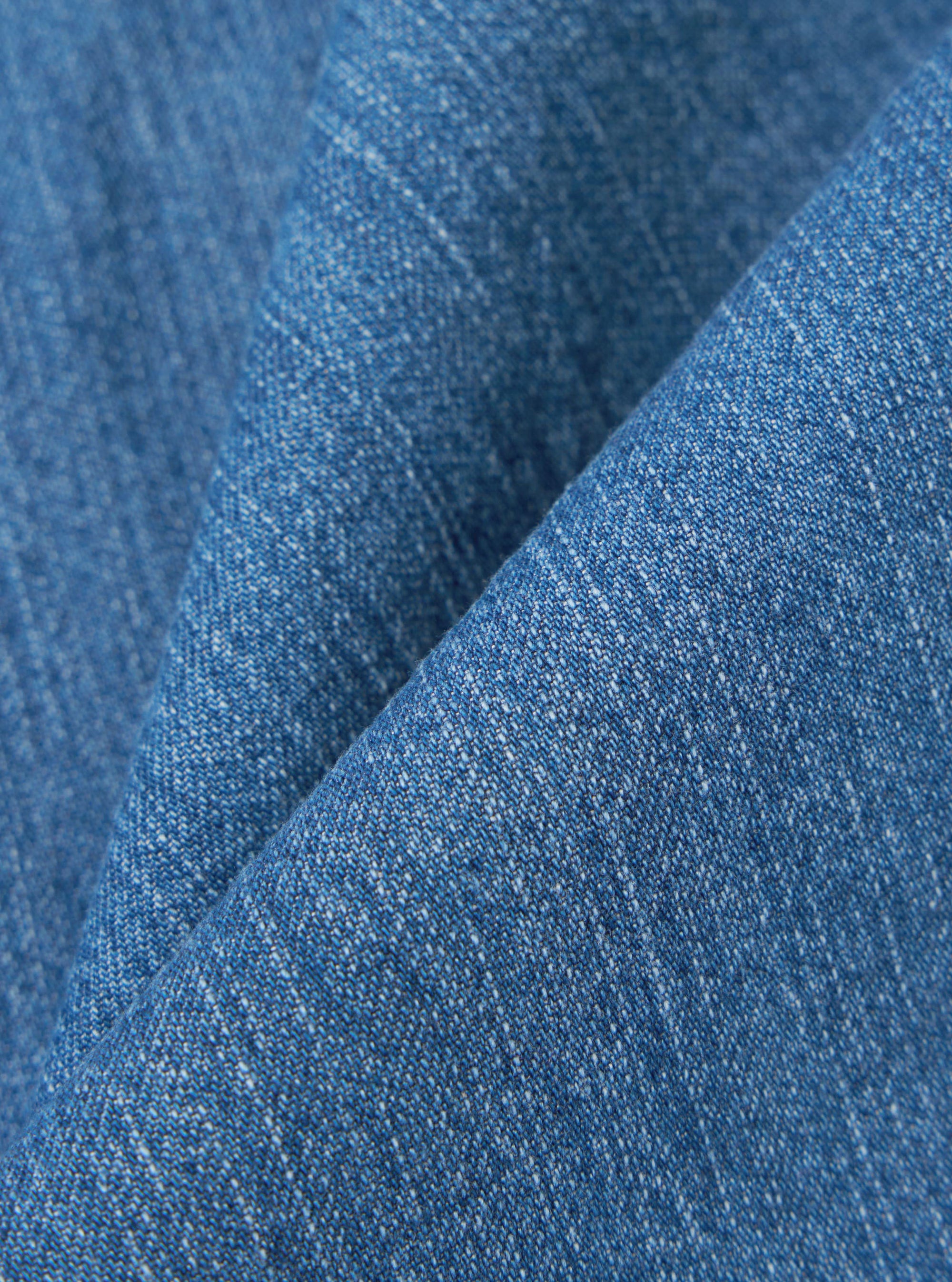 Washed Indigo 8oz Slub Denim Oxford Pant