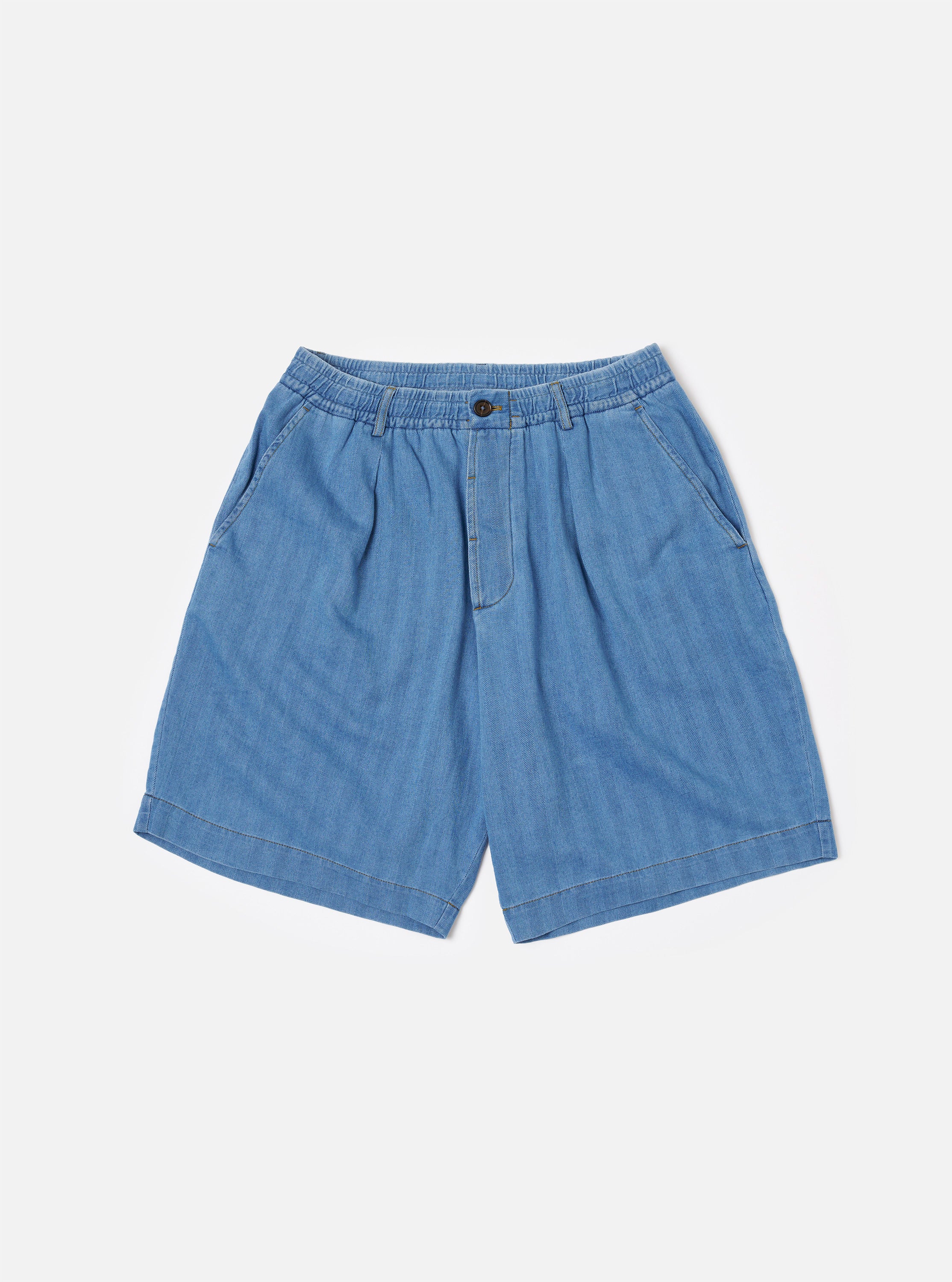 パンツ sooty herringbone I denim shorts sooty herringbone I denim shorts - メルカリ