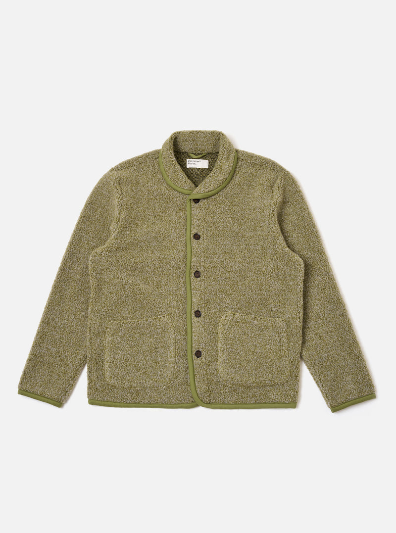 Light Olive Alvar Fleece Lancaster Jacket