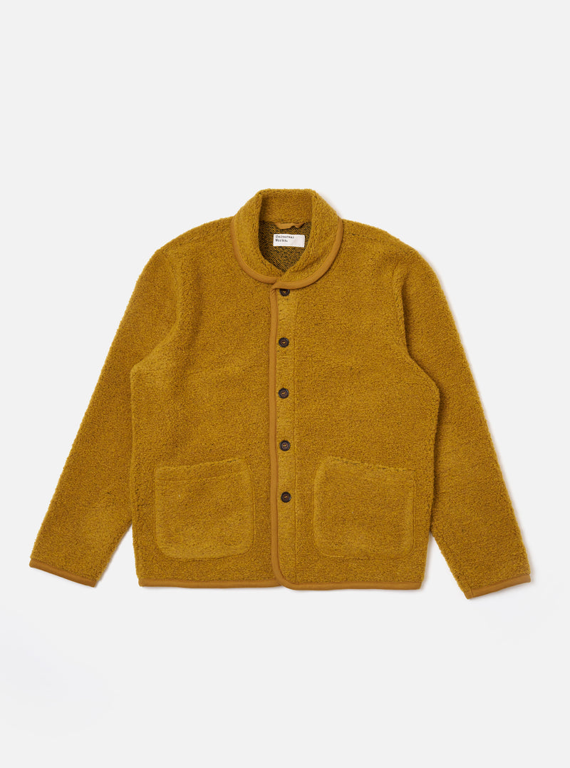 Yellow Alvar Fleece Lancaster Jacket