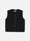 Black Alvar Fleece Lancaster Gilet