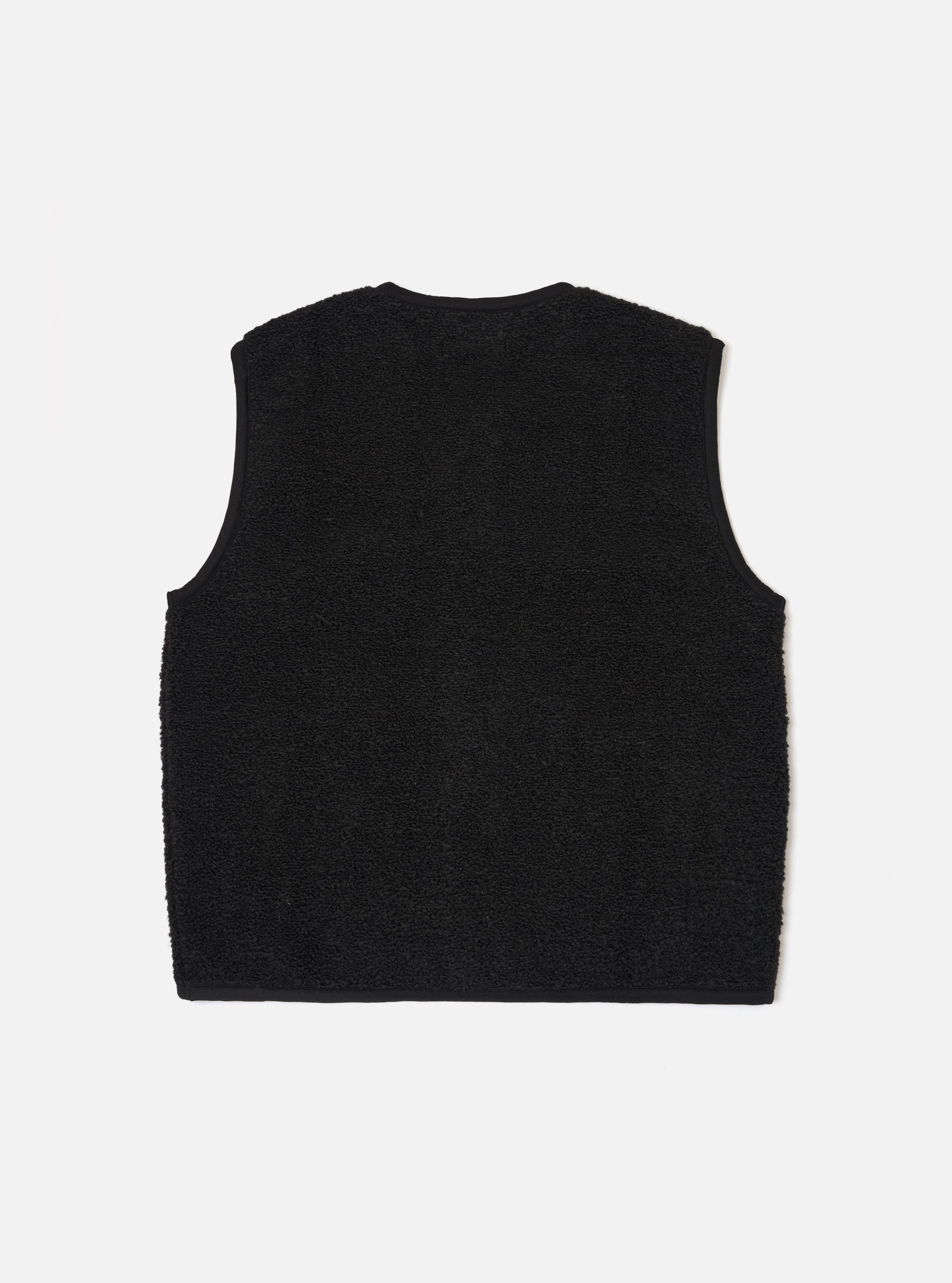 Men's Black Fleece Lancaster Gilet – Universal Works