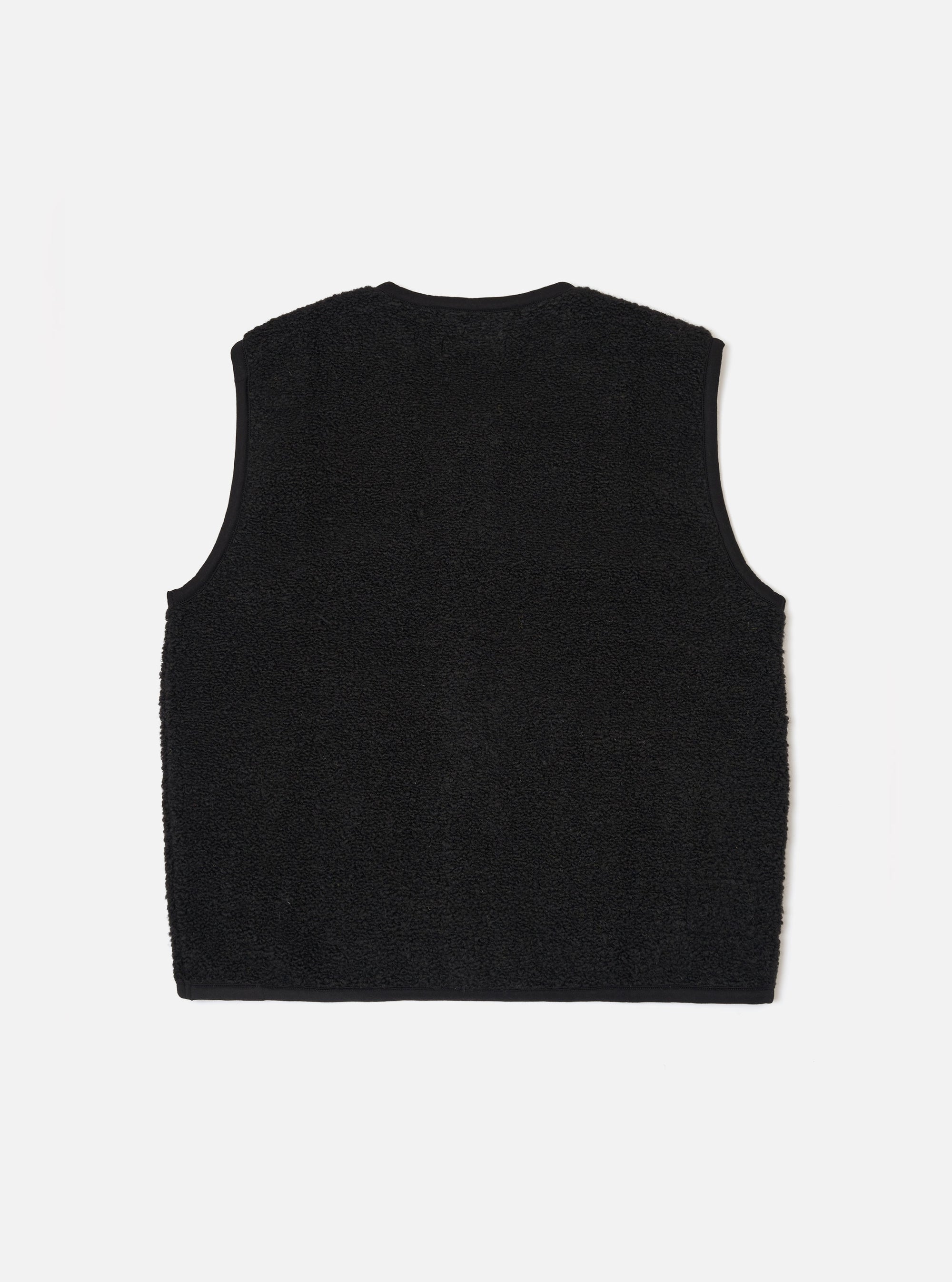 Black Alvar Fleece Lancaster Gilet