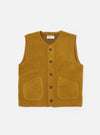 Yellow Alvar Fleece Lancaster Gilet