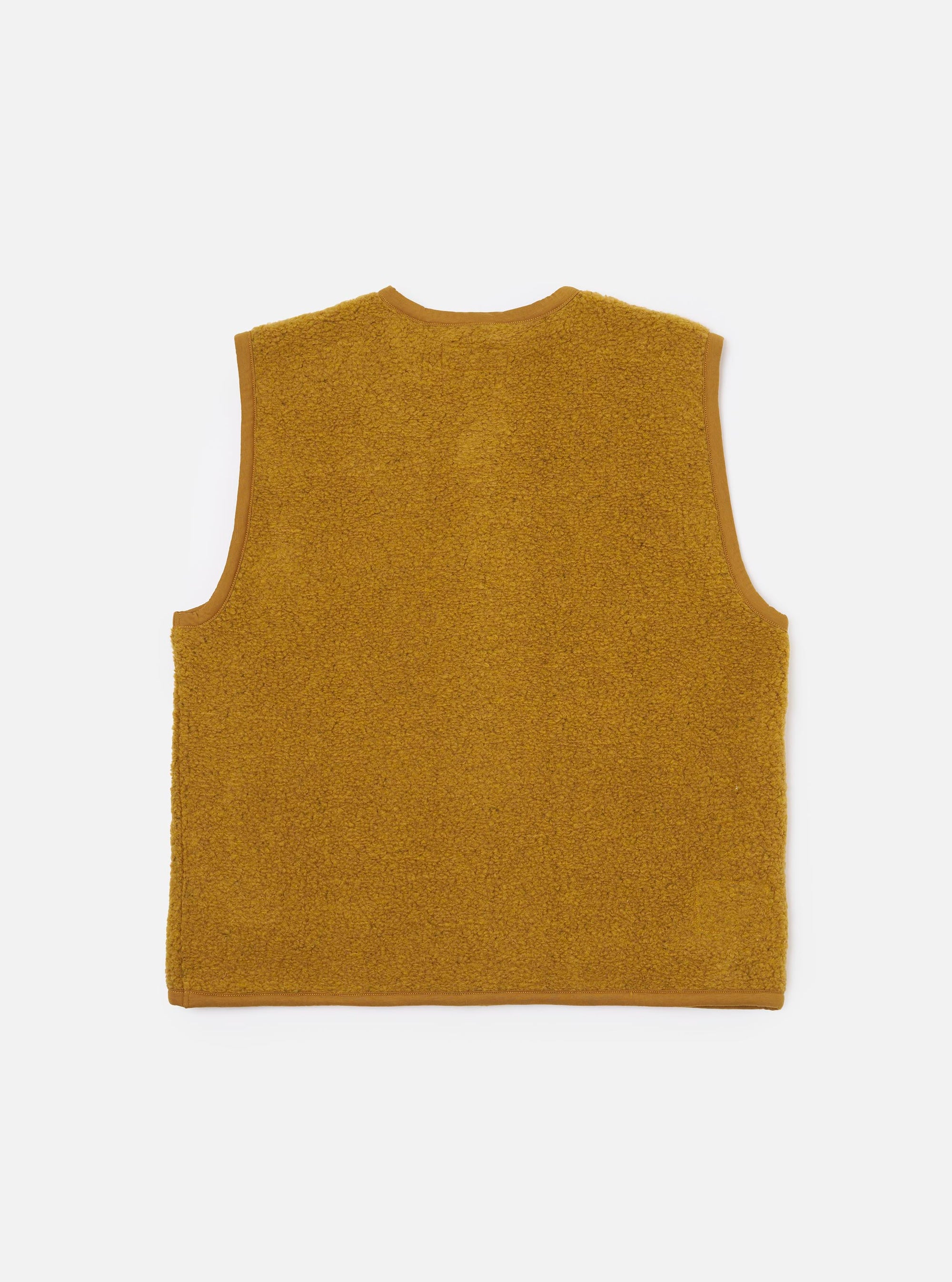 Yellow Alvar Fleece Lancaster Gilet