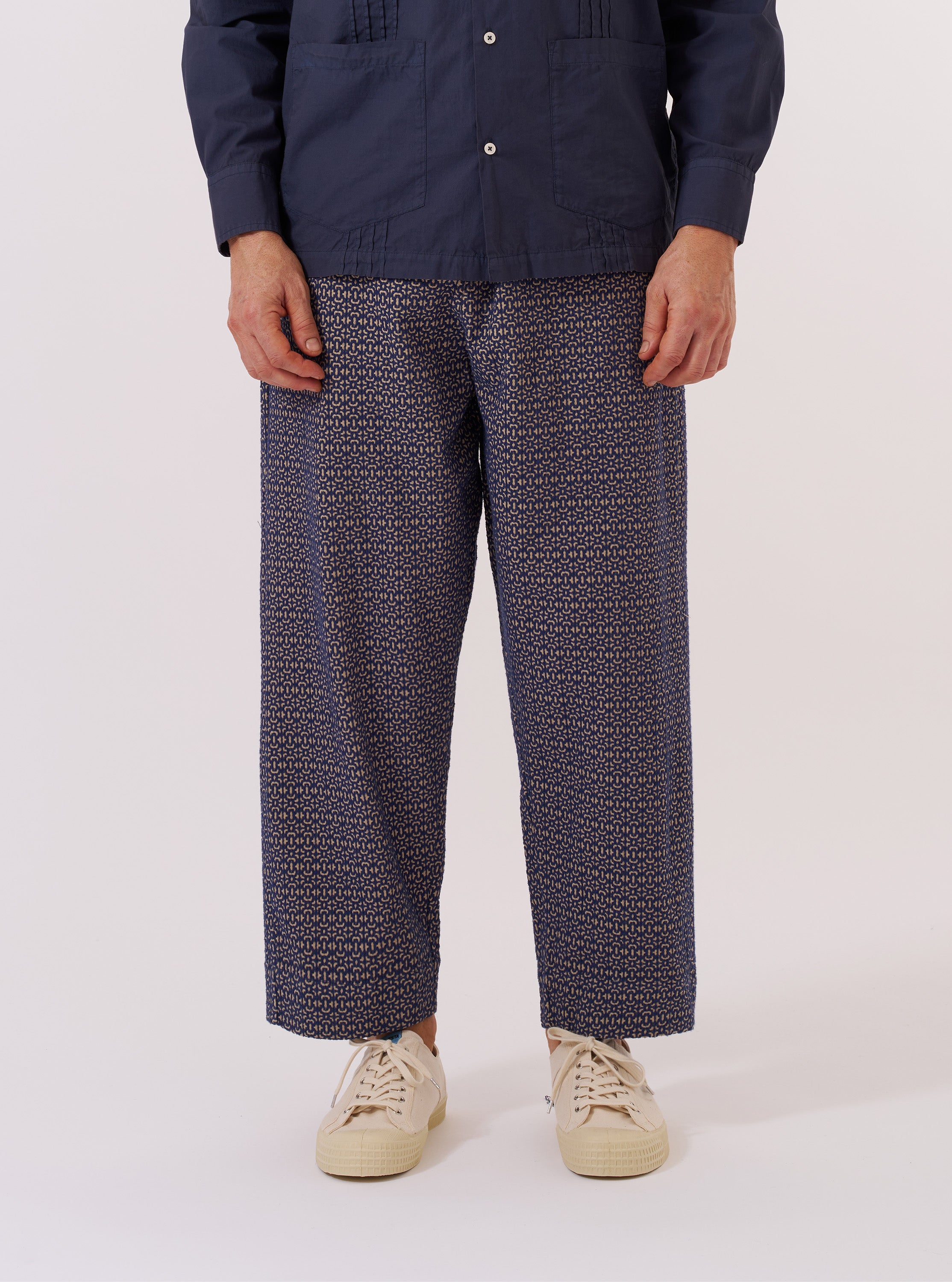 Men's Navy Konos Cotton Judo Pant – Universal Works