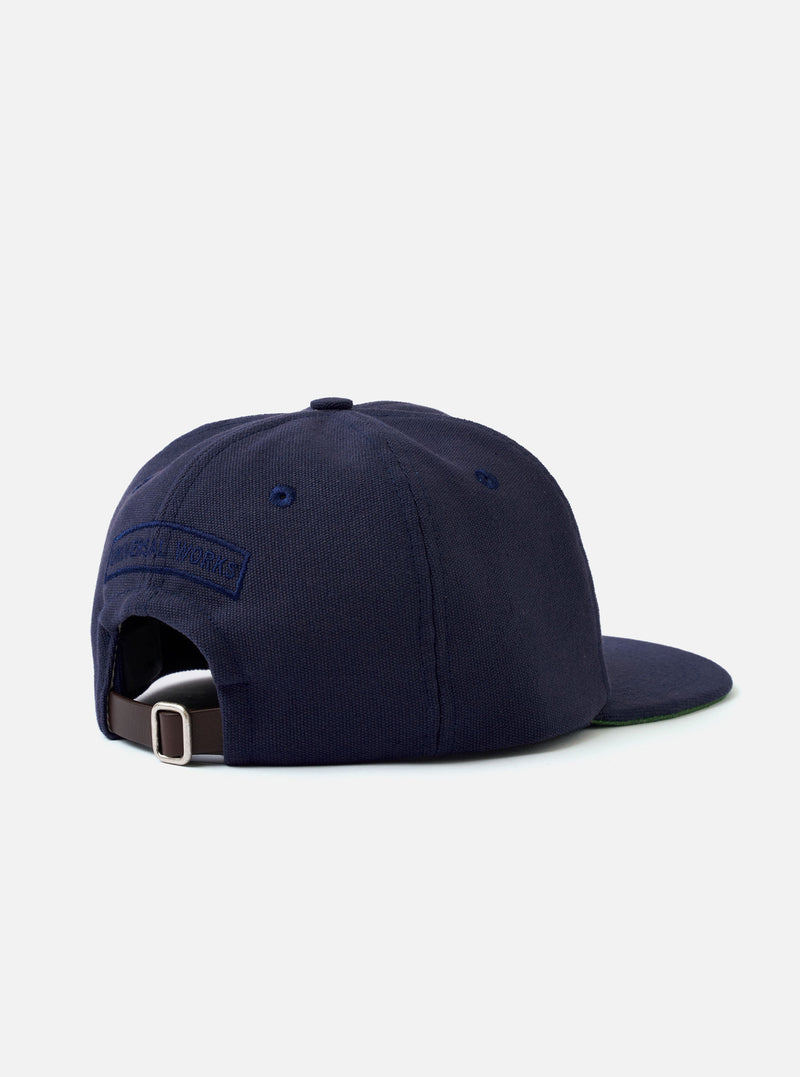 Navy Canvas Baseball Hat